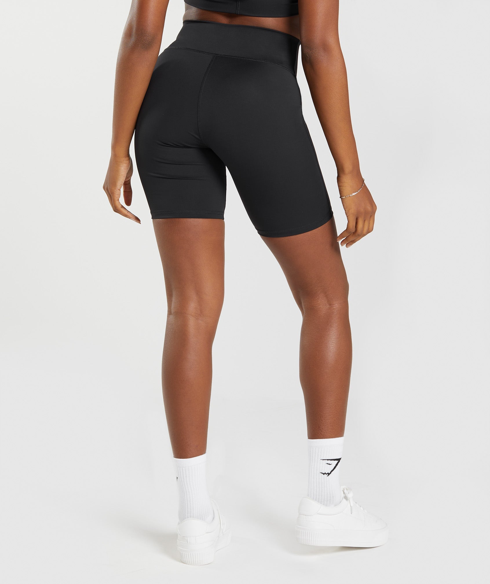 Black Women's Gymshark Elevate Cycling Shorts | PZJTKA-853