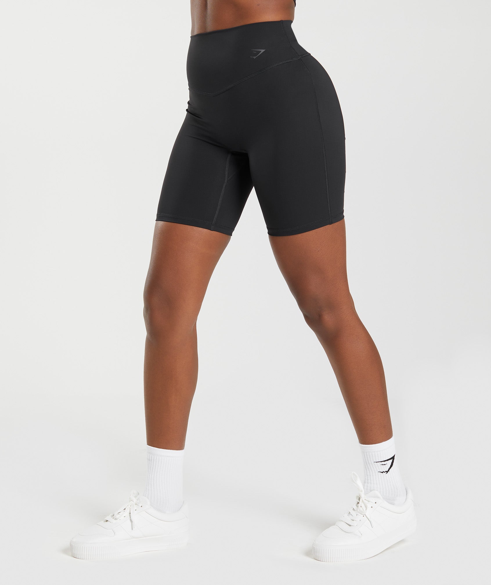 Black Women's Gymshark Elevate Cycling Shorts | PZJTKA-853