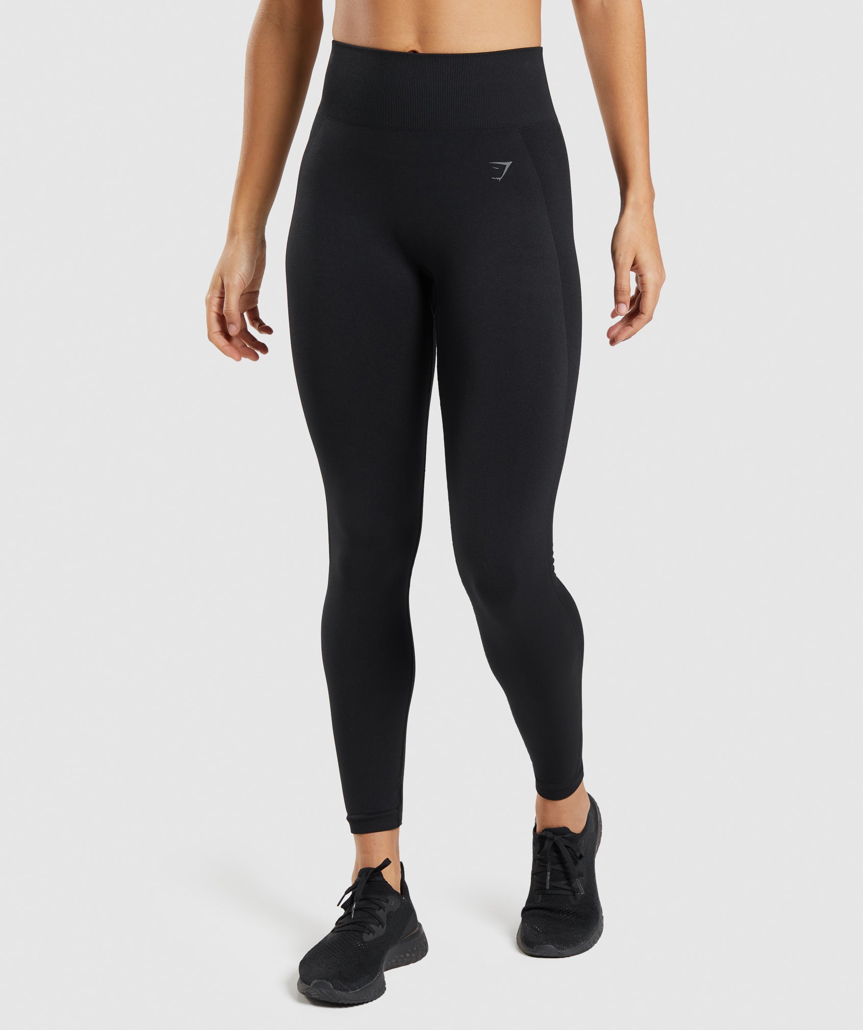 Black Women\'s Gymshark Flex High Waisted Leggings | VUDPBI-610