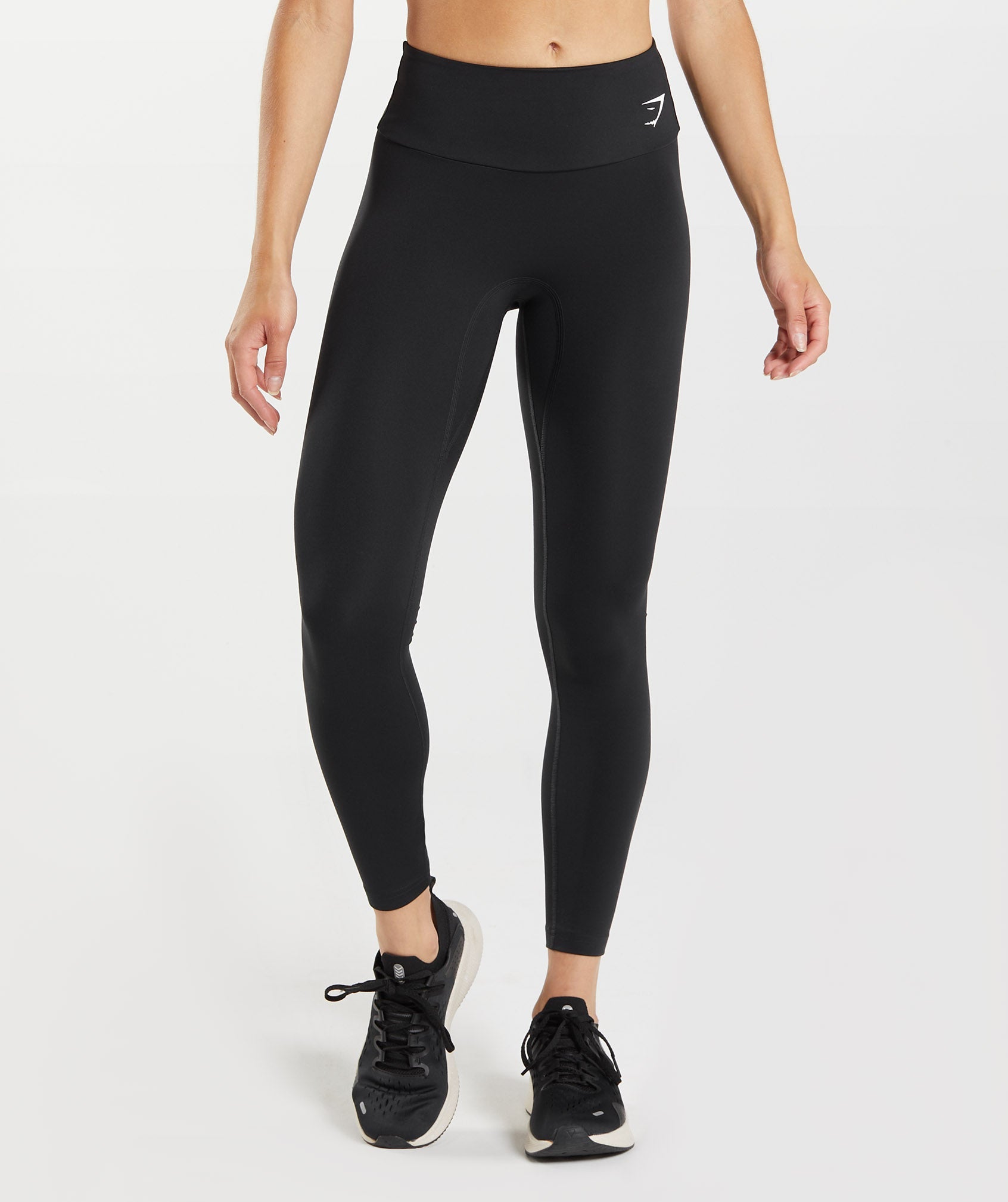 Black Women's Gymshark Fraction Leggings | JBNPUR-639