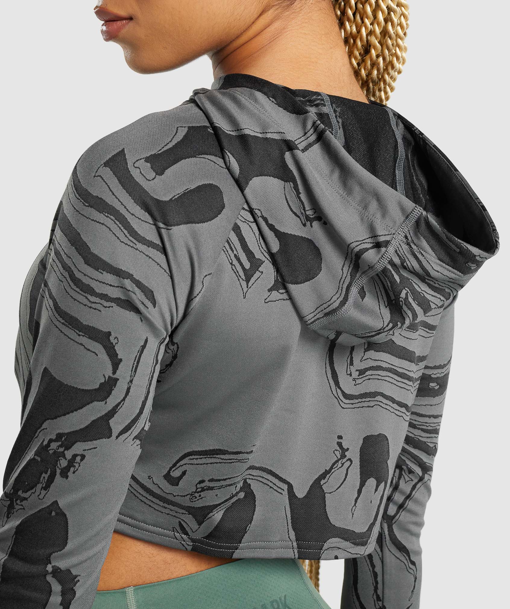 Black Women's Gymshark GS Power Pullover Sweatshirts | NEXVRS-095