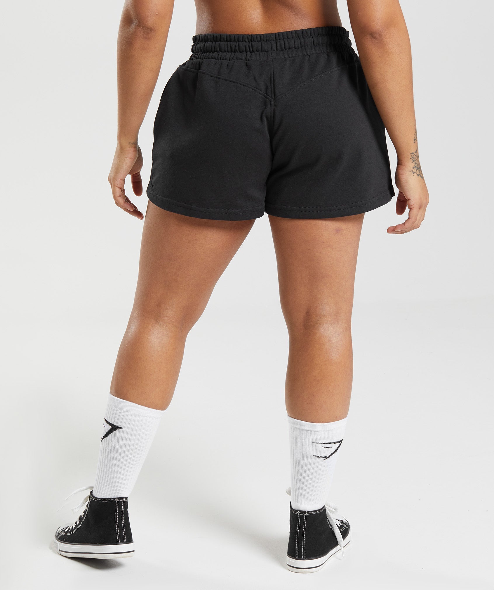 Black Women's Gymshark Legacy Shorts | GACFZT-134