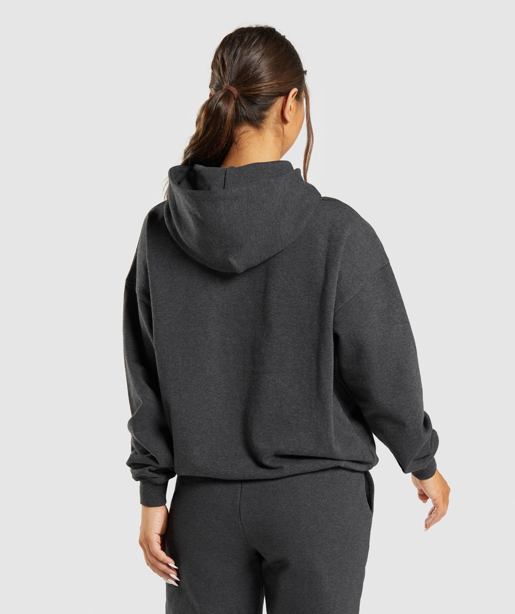 Black Women's Gymshark Rest Day Sweats Hoodie | TMXASZ-371