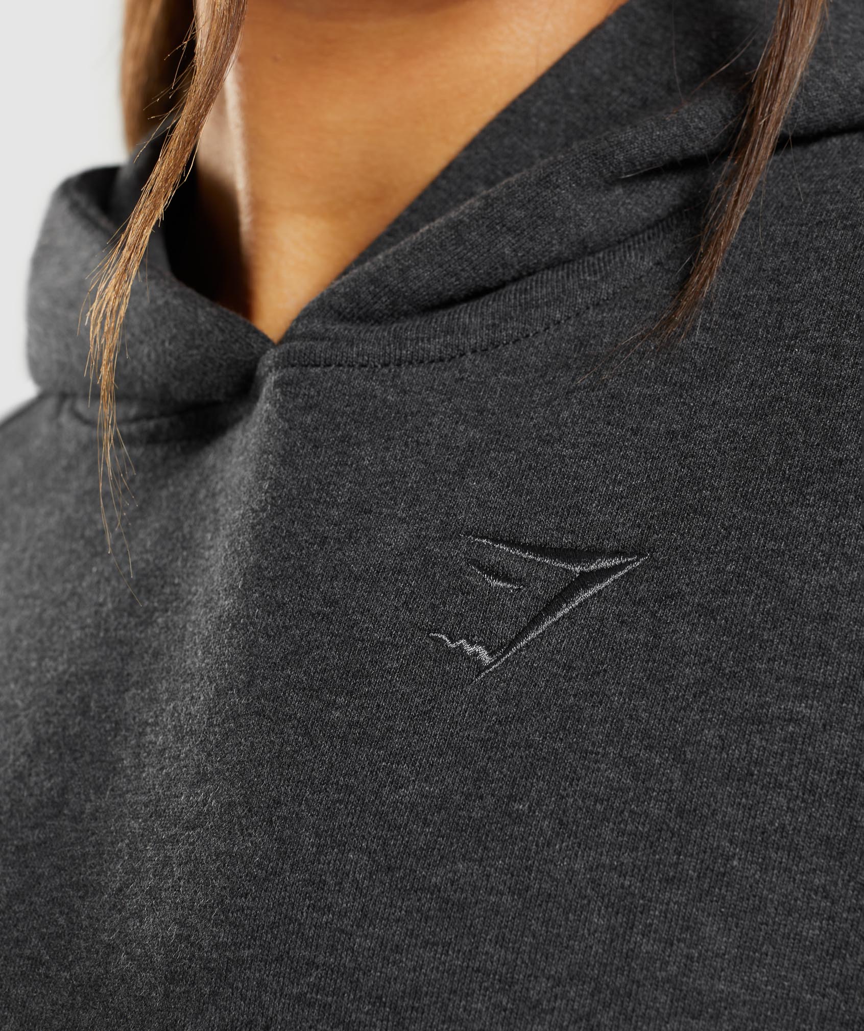 Black Women's Gymshark Rest Day Sweats Hoodie | TMXASZ-371