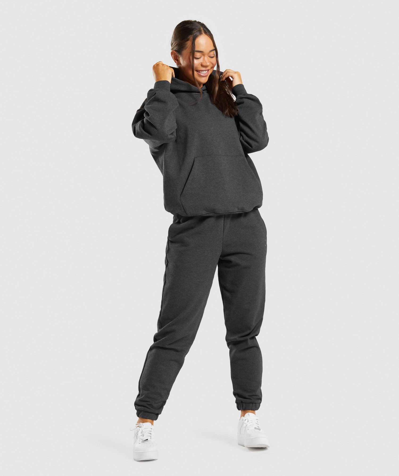 Black Women's Gymshark Rest Day Sweats Jogger | RMDKPI-934