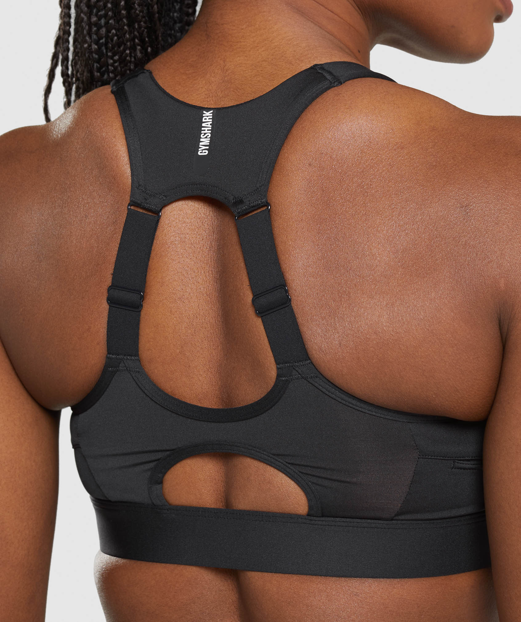 Black Women's Gymshark Speed Sports Bra | PSCZTI-723