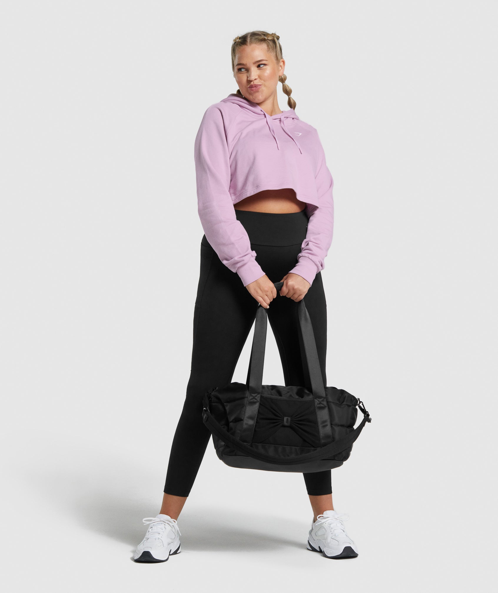 Black Women's Gymshark Studio Gym Bags | CRSAUV-496