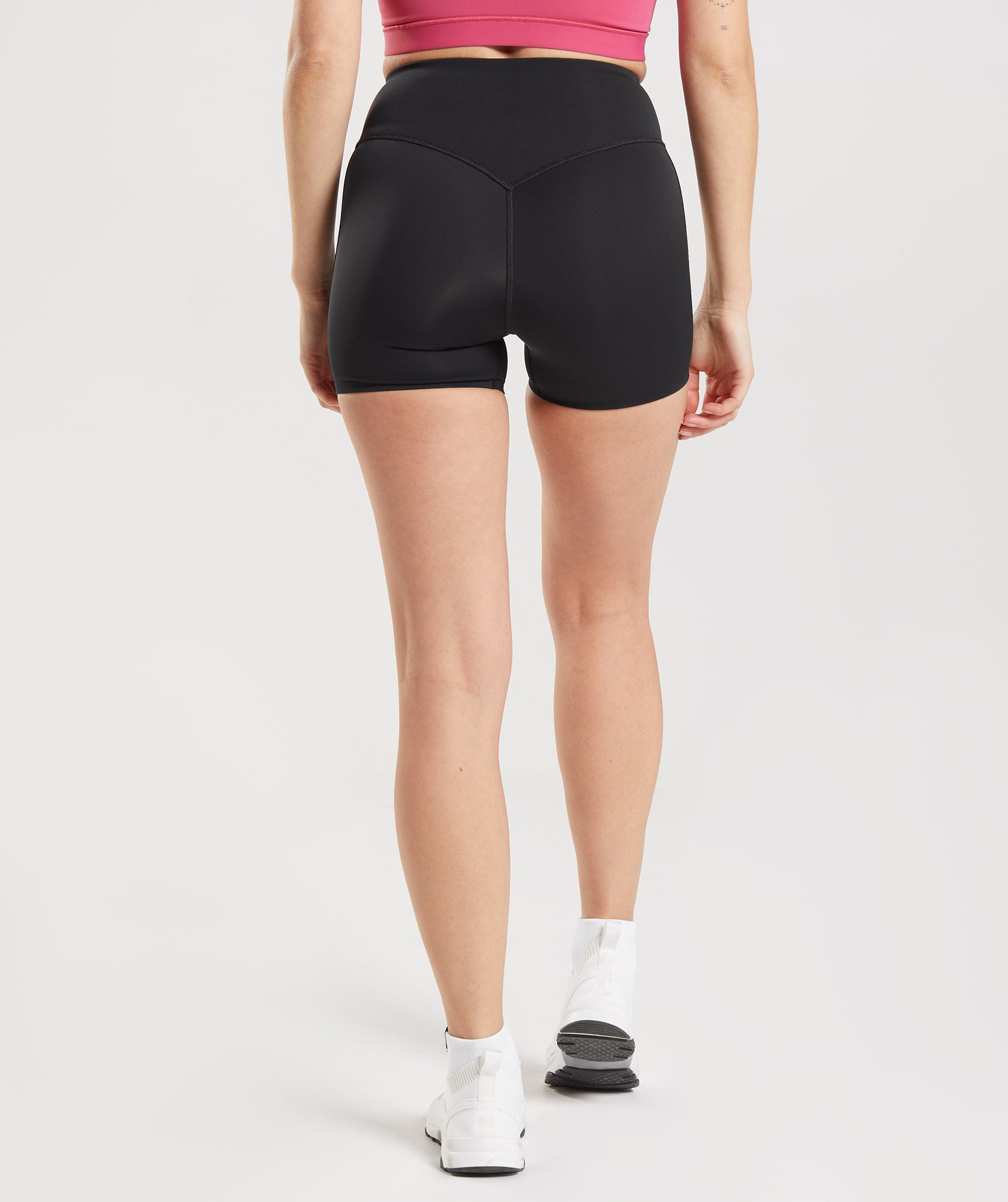 Black Women's Gymshark Studio Shorts | PWCIUA-750