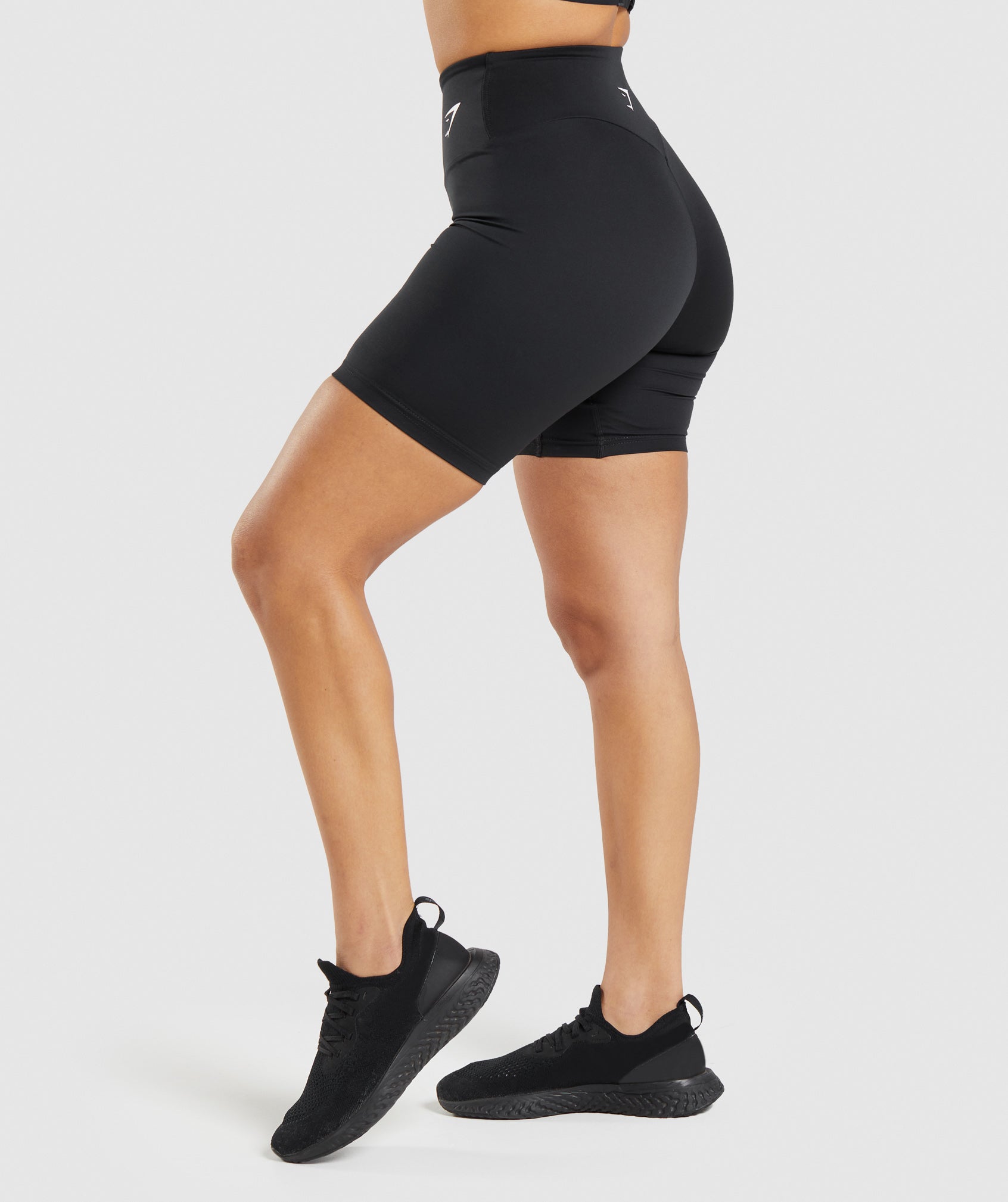 Black Women's Gymshark Training Cycling Shorts | ZUERTG-817