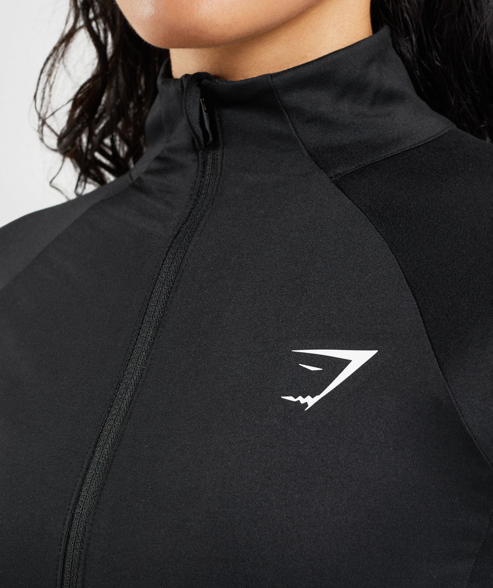 Black Women's Gymshark Training Jackets | HURITG-275