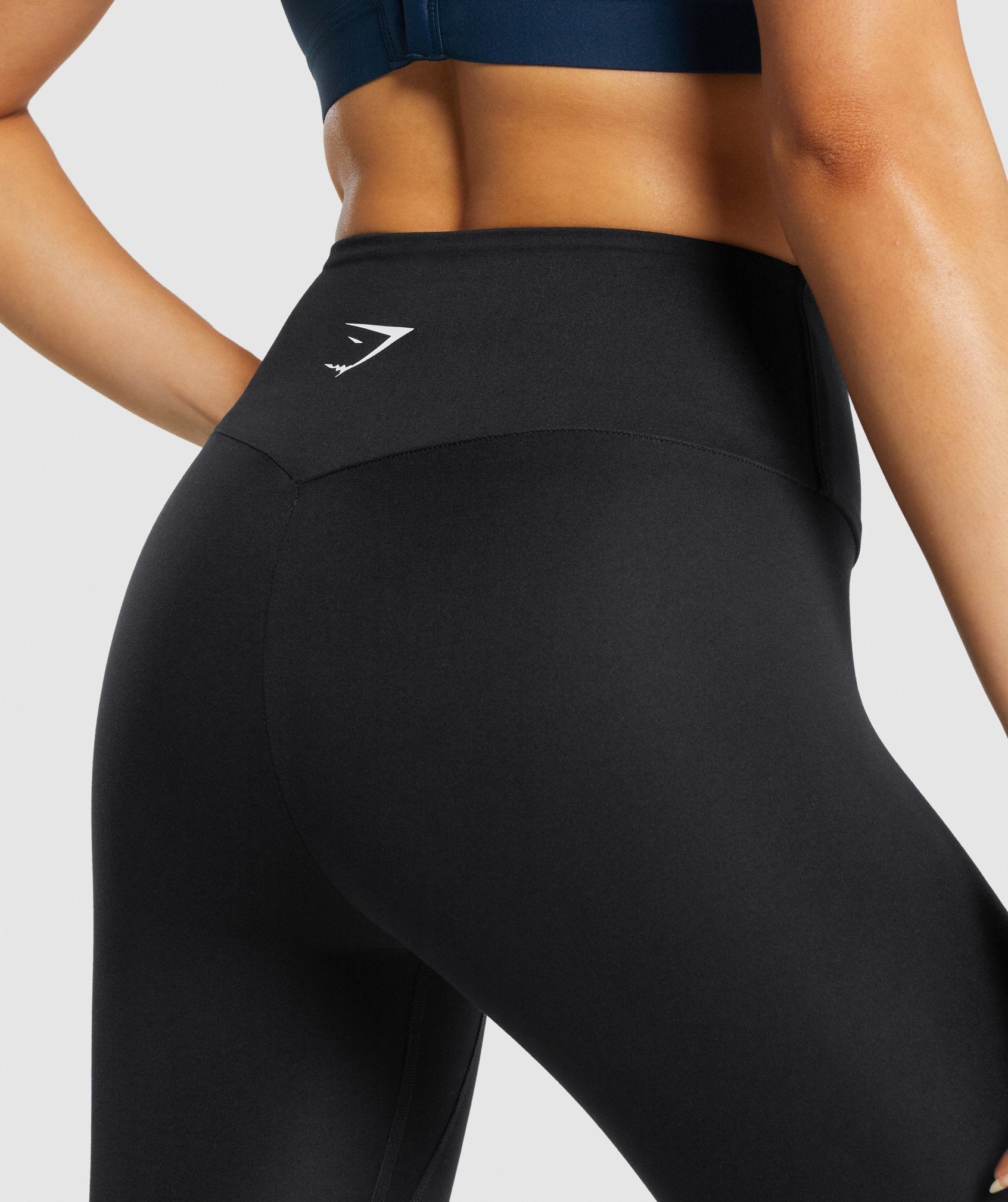 Black Women's Gymshark Training Leggings | SPACXT-297