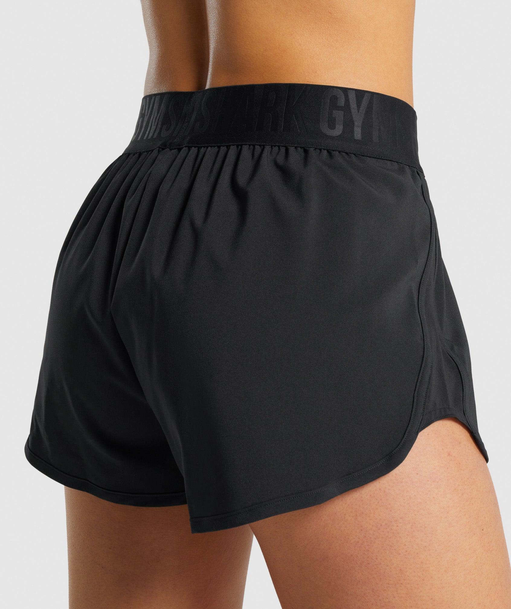 Black Women's Gymshark Training Loose Fit Shorts | LXZCNM-837