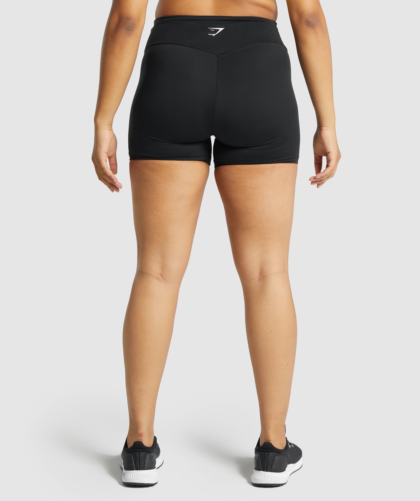 Black Women's Gymshark Training Shorts | JTSPDR-742