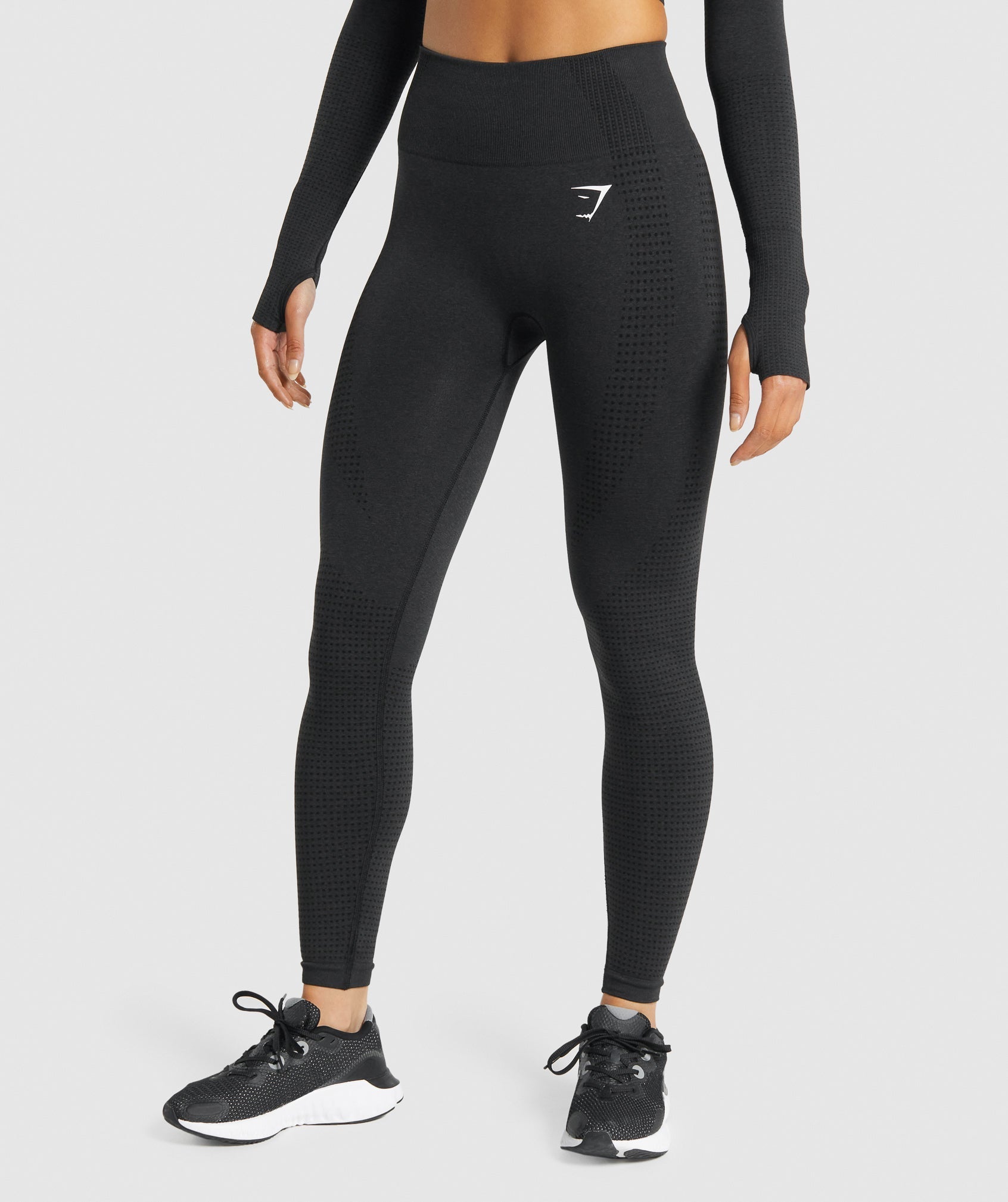 Black Women\'s Gymshark Vital Seamless 2.0 Leggings | AQVYLD-172