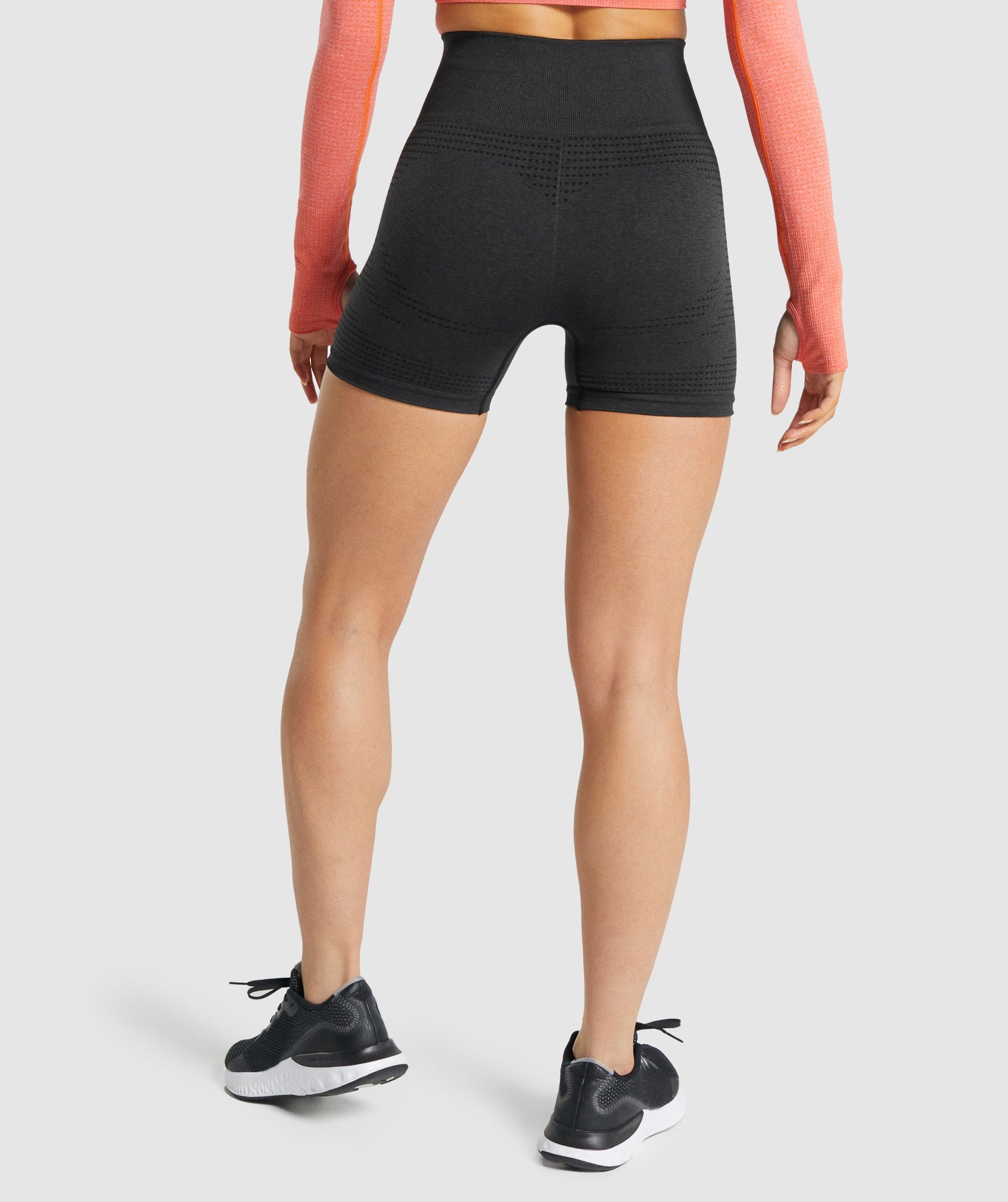 Black Women's Gymshark Vital Seamless 2.0 Shorts | ZIJKTC-028