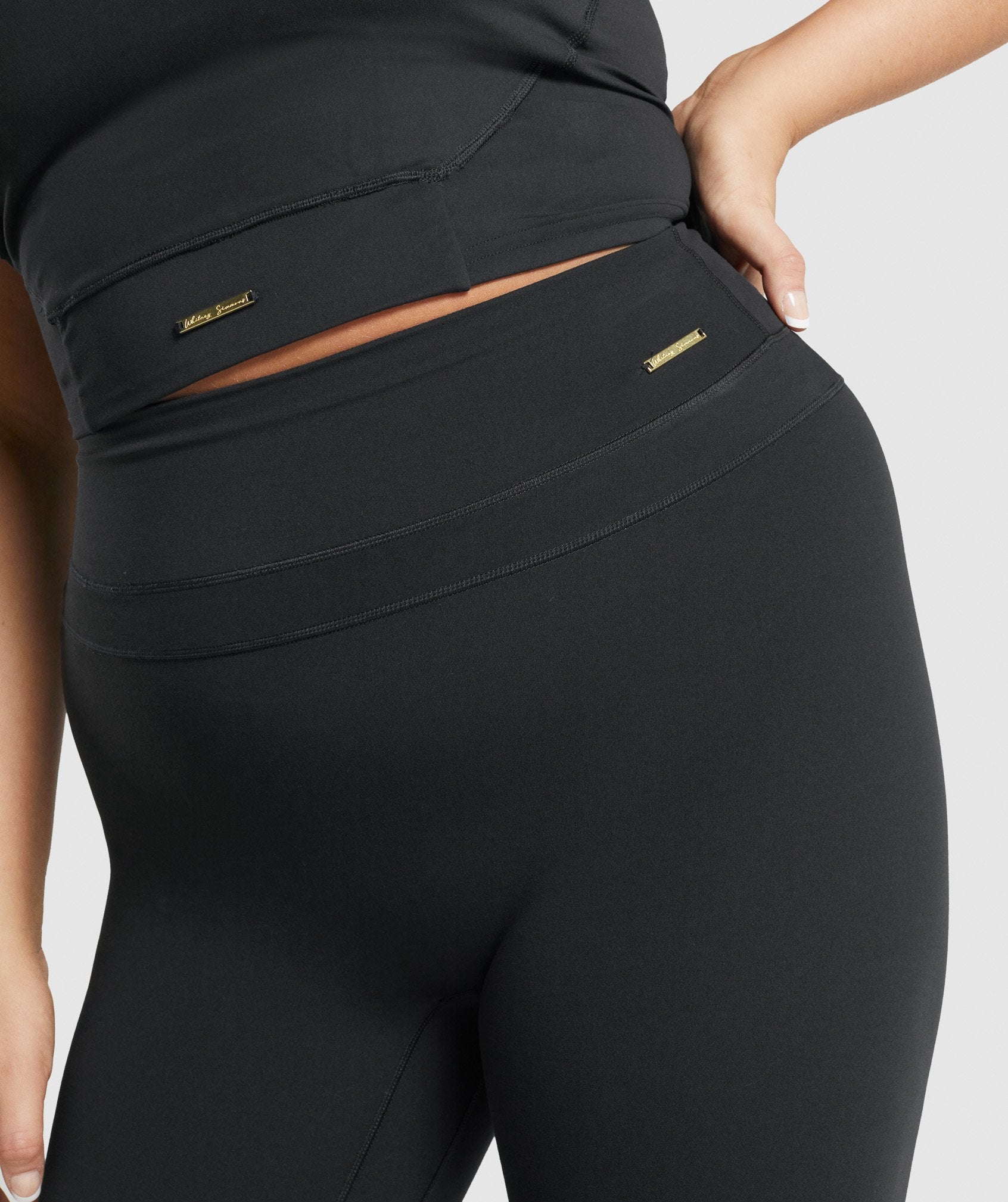 Black Women's Gymshark Whitney High Rise Leggings | YSGOJK-285