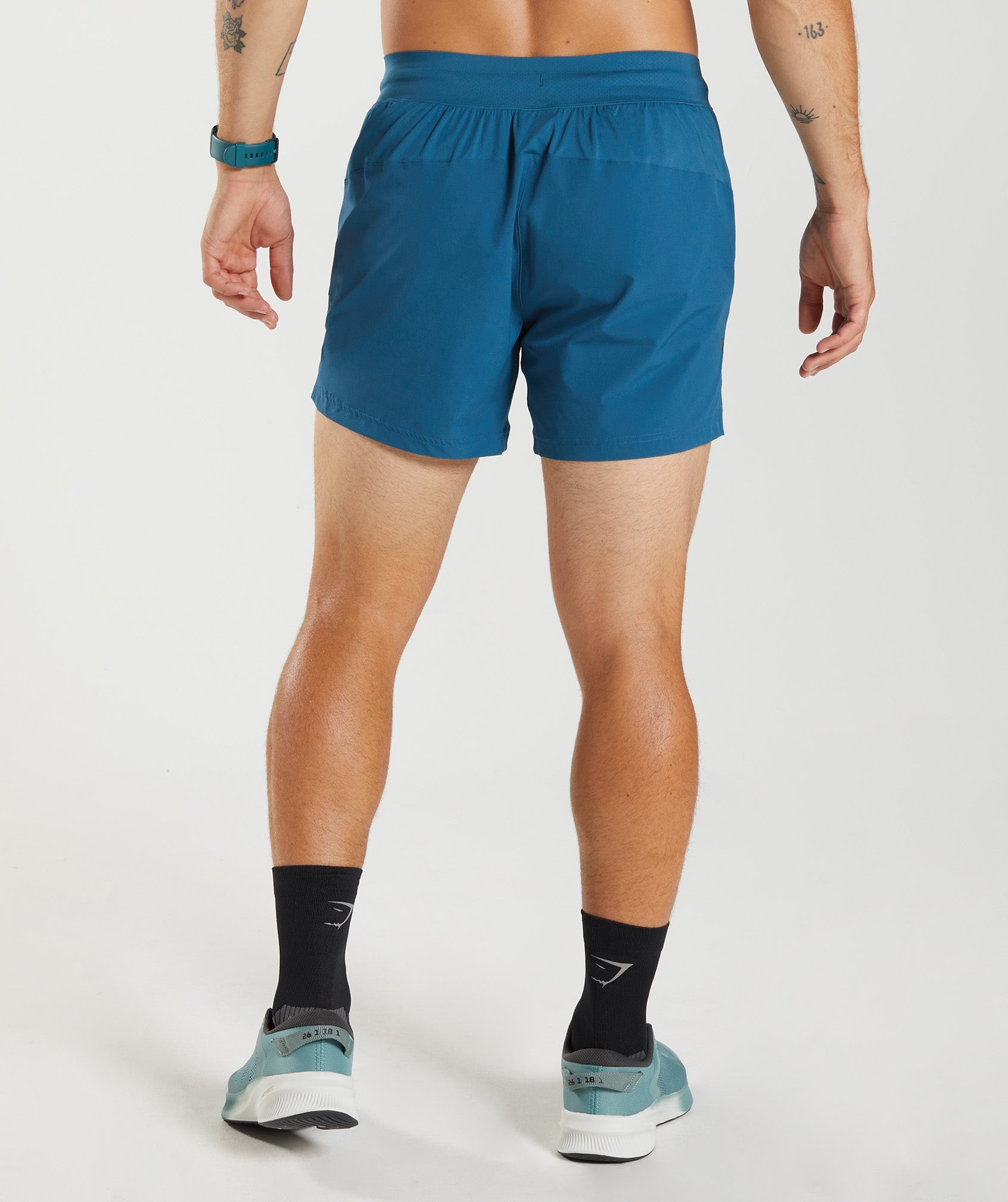 Blue Men's Gymshark Apex 5