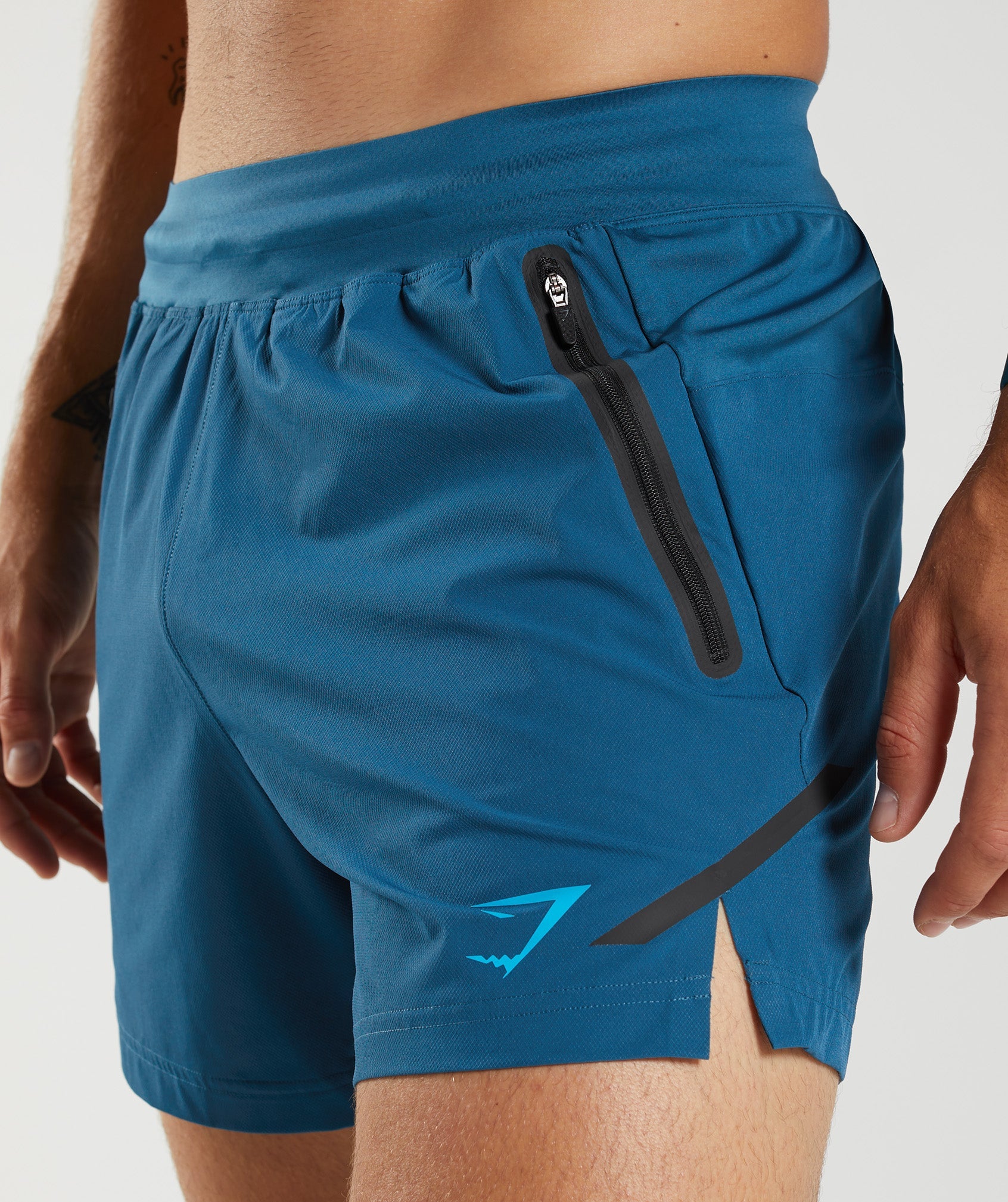 Blue Men's Gymshark Apex 5