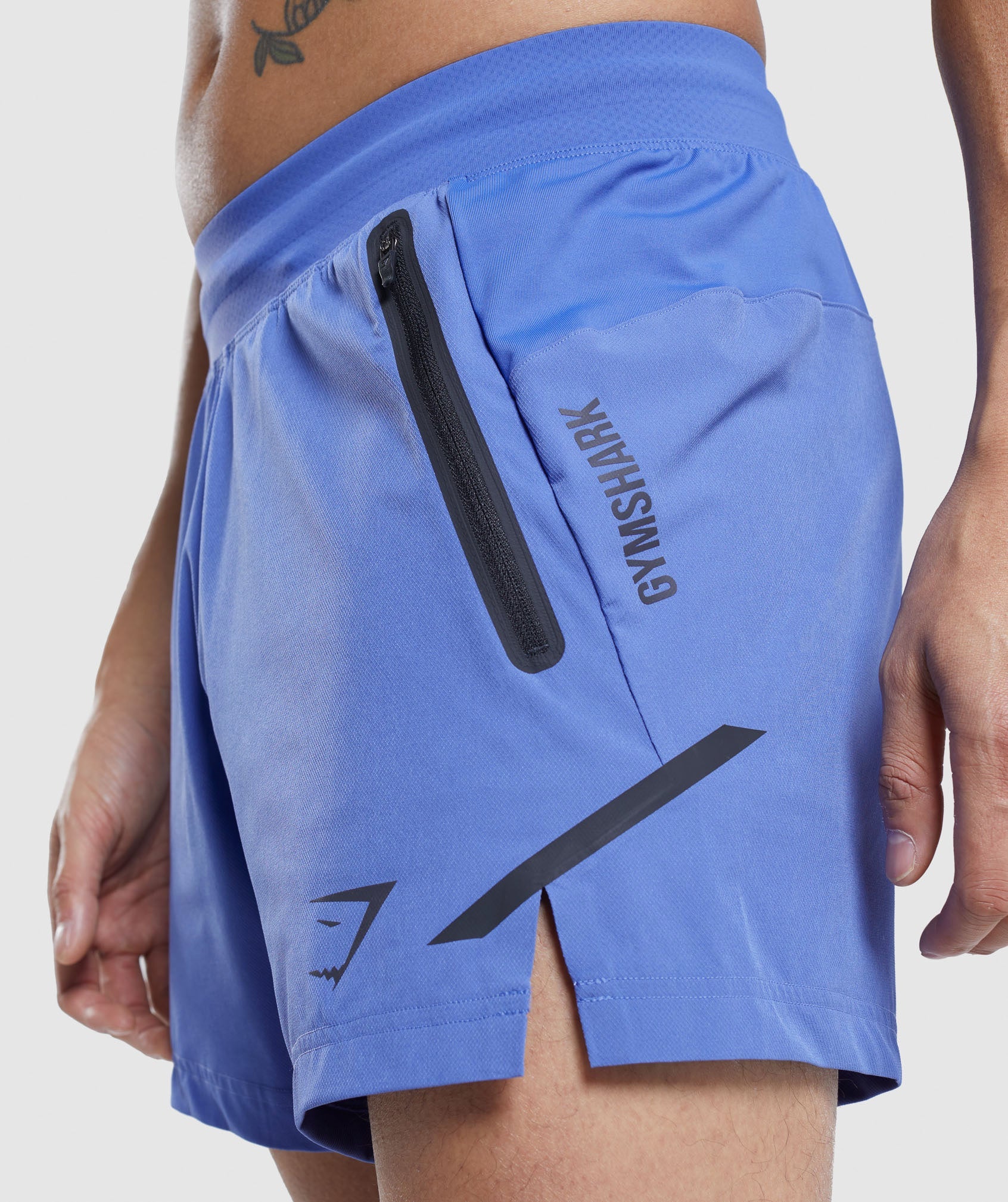 Blue Men's Gymshark Apex 5