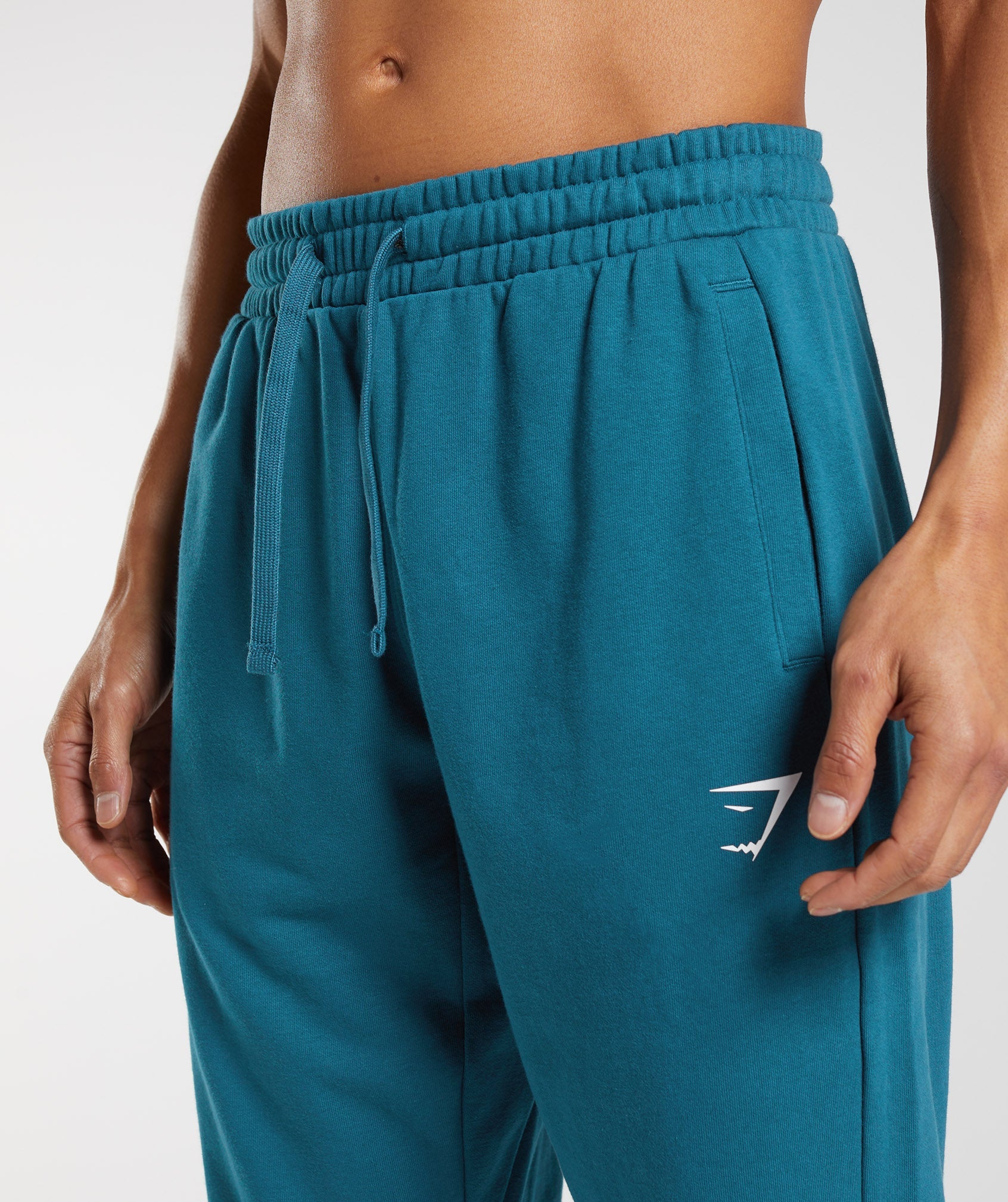 Blue Men's Gymshark Essential Oversized Jogger | RHXKYW-023