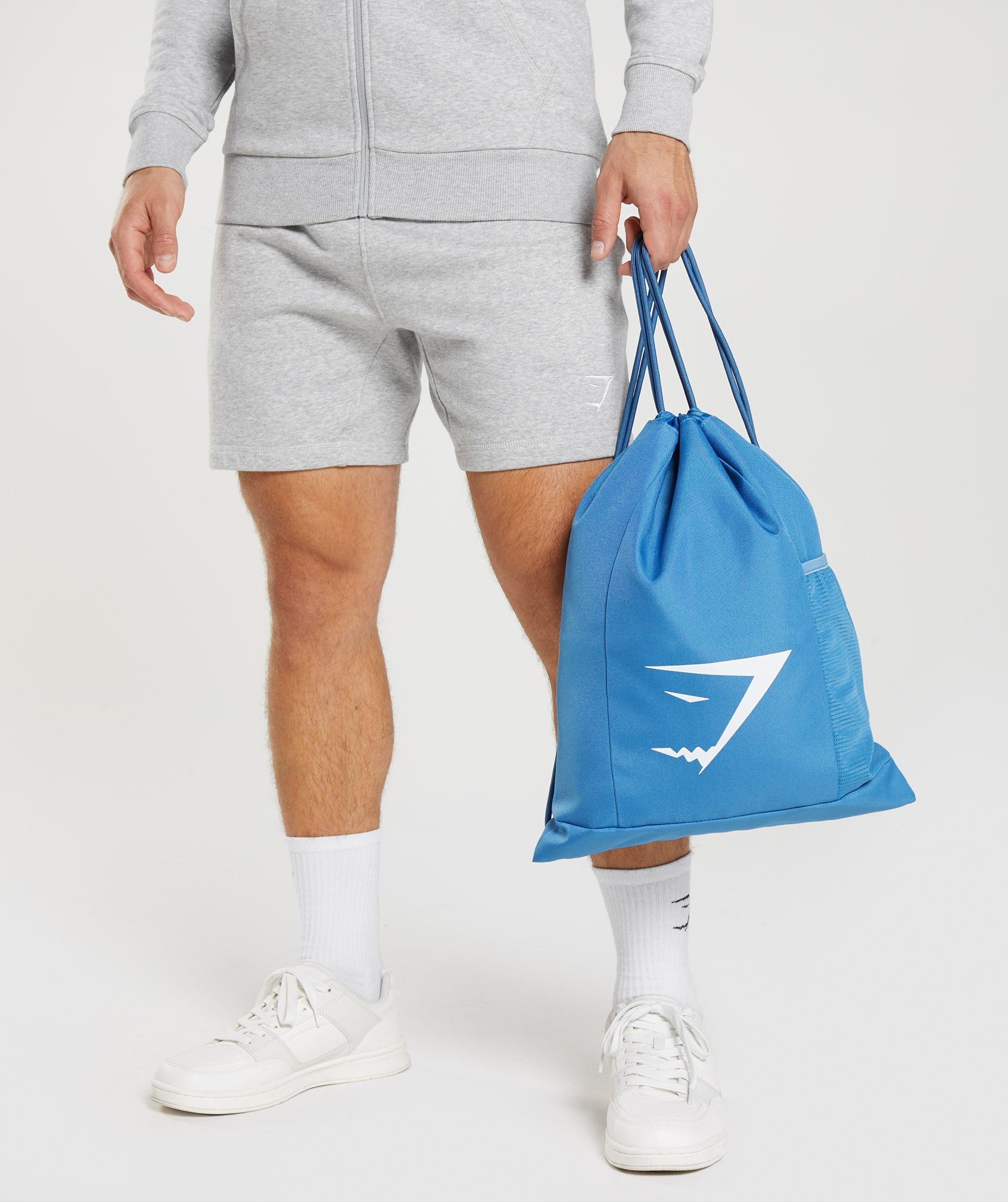 Blue Men's Gymshark Sharkhead Bags | SBWRHT-078