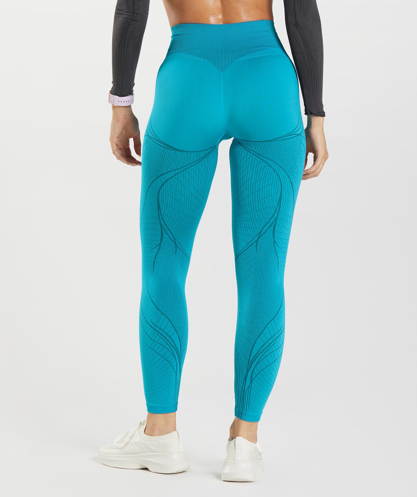 Blue Women's Gymshark Apex Seamless Leggings | YEOSTF-490