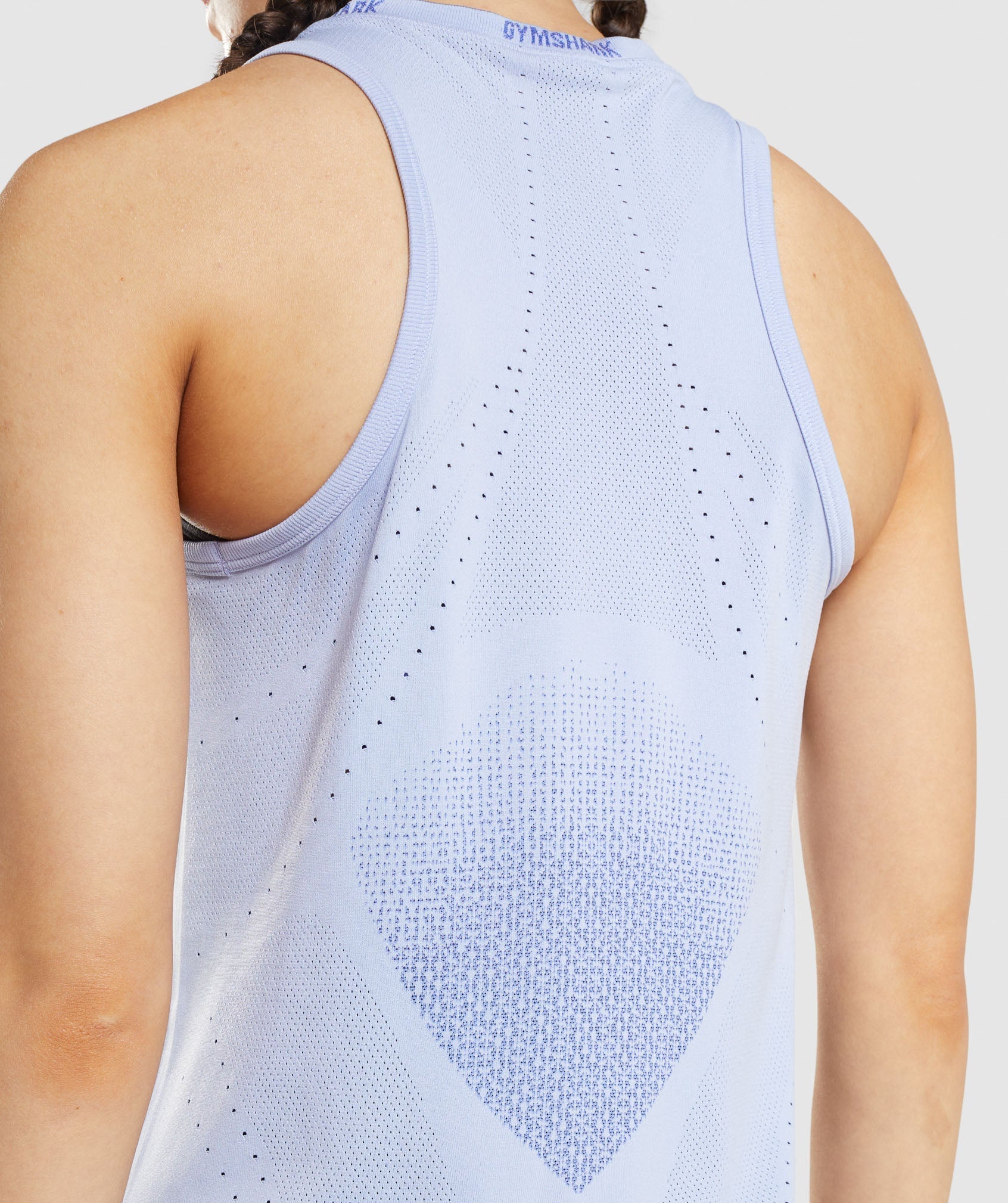 Blue Women's Gymshark Apex Seamless Tanks | YNRADC-095