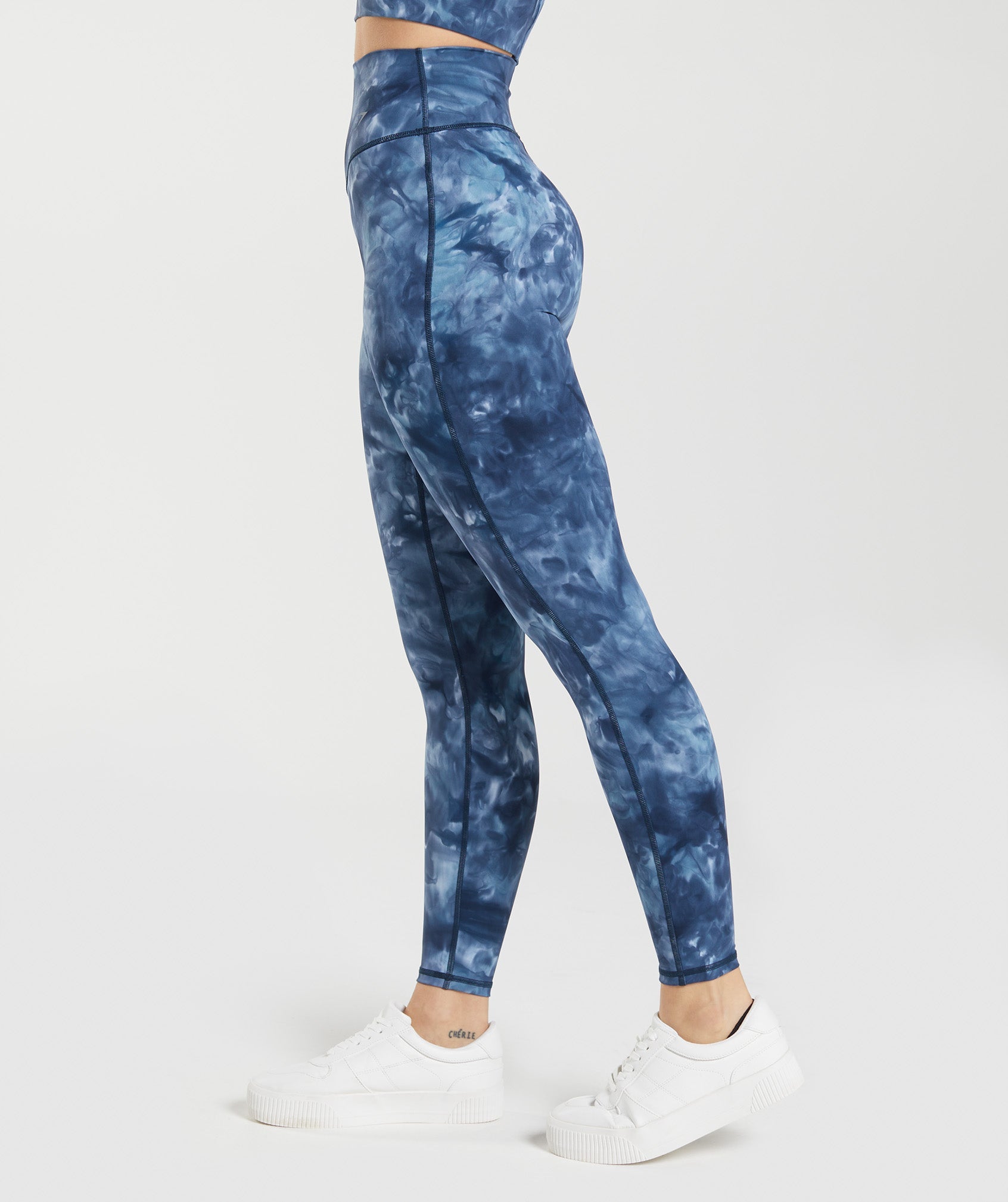 Blue Women's Gymshark Elevate Leggings | AWDEGV-306