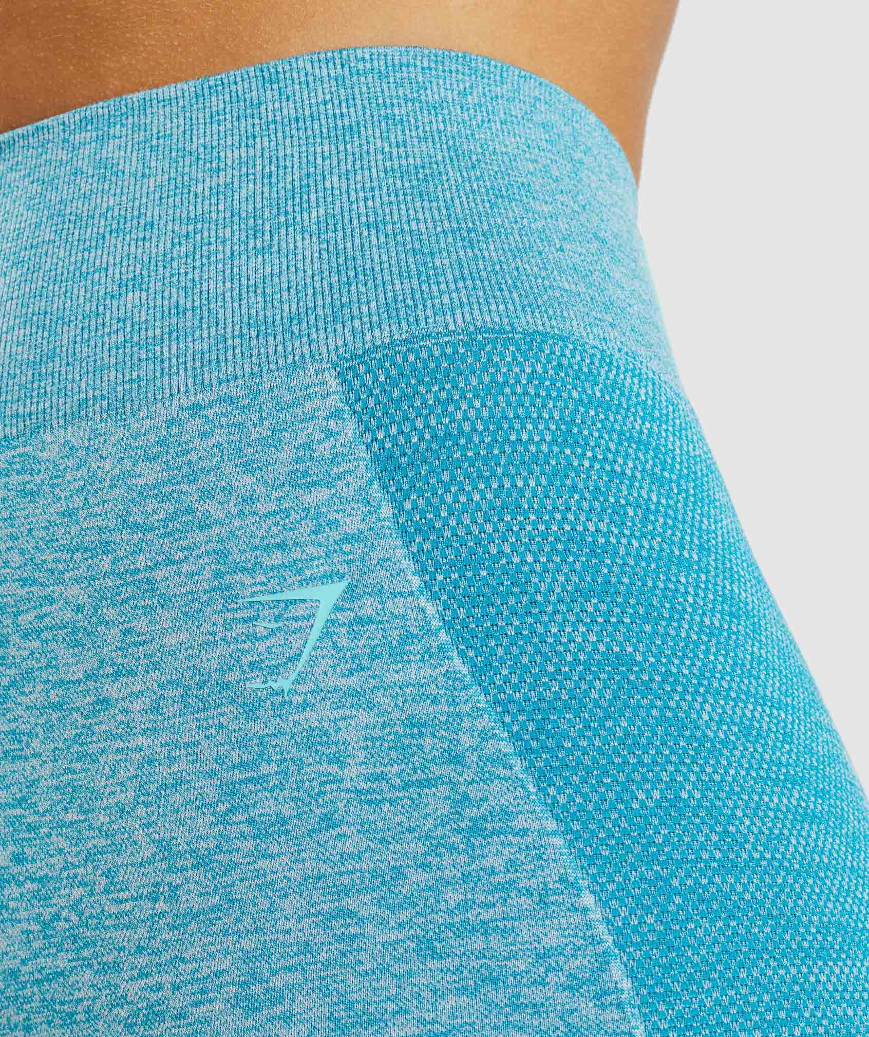 Blue Women's Gymshark Flex Cycling Shorts | YBMTRV-709