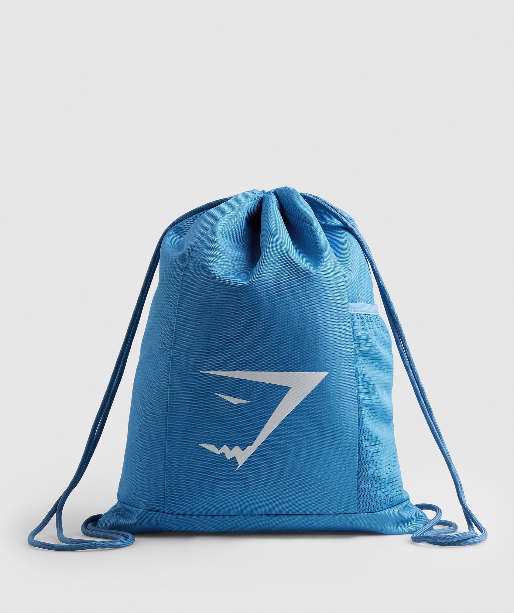 Blue Women\'s Gymshark Sharkhead Gymsack Bags | QOCYBV-379