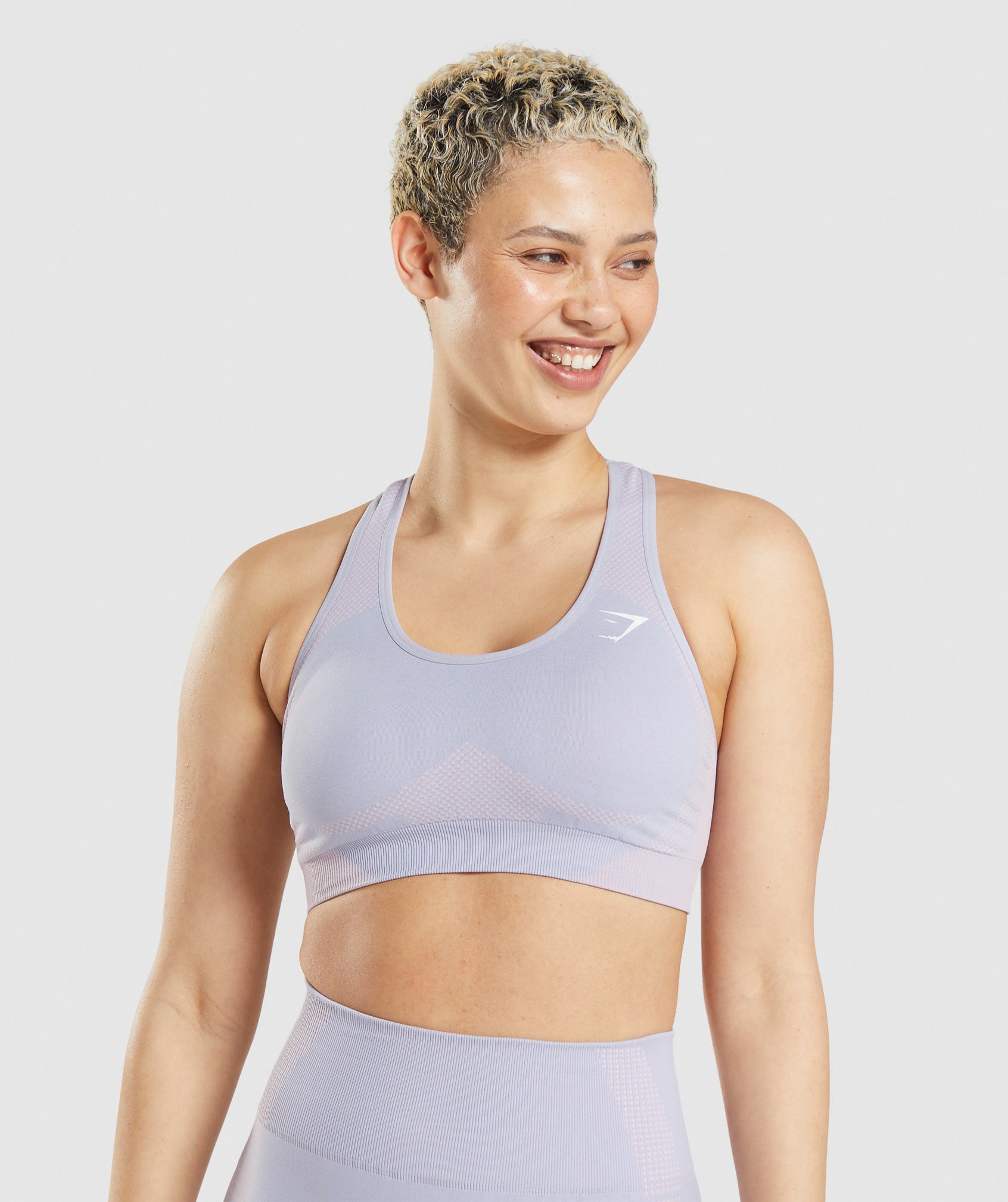 Blue Women\'s Gymshark Vital Seamless 2.0 Sports Bra | YBUQPT-517