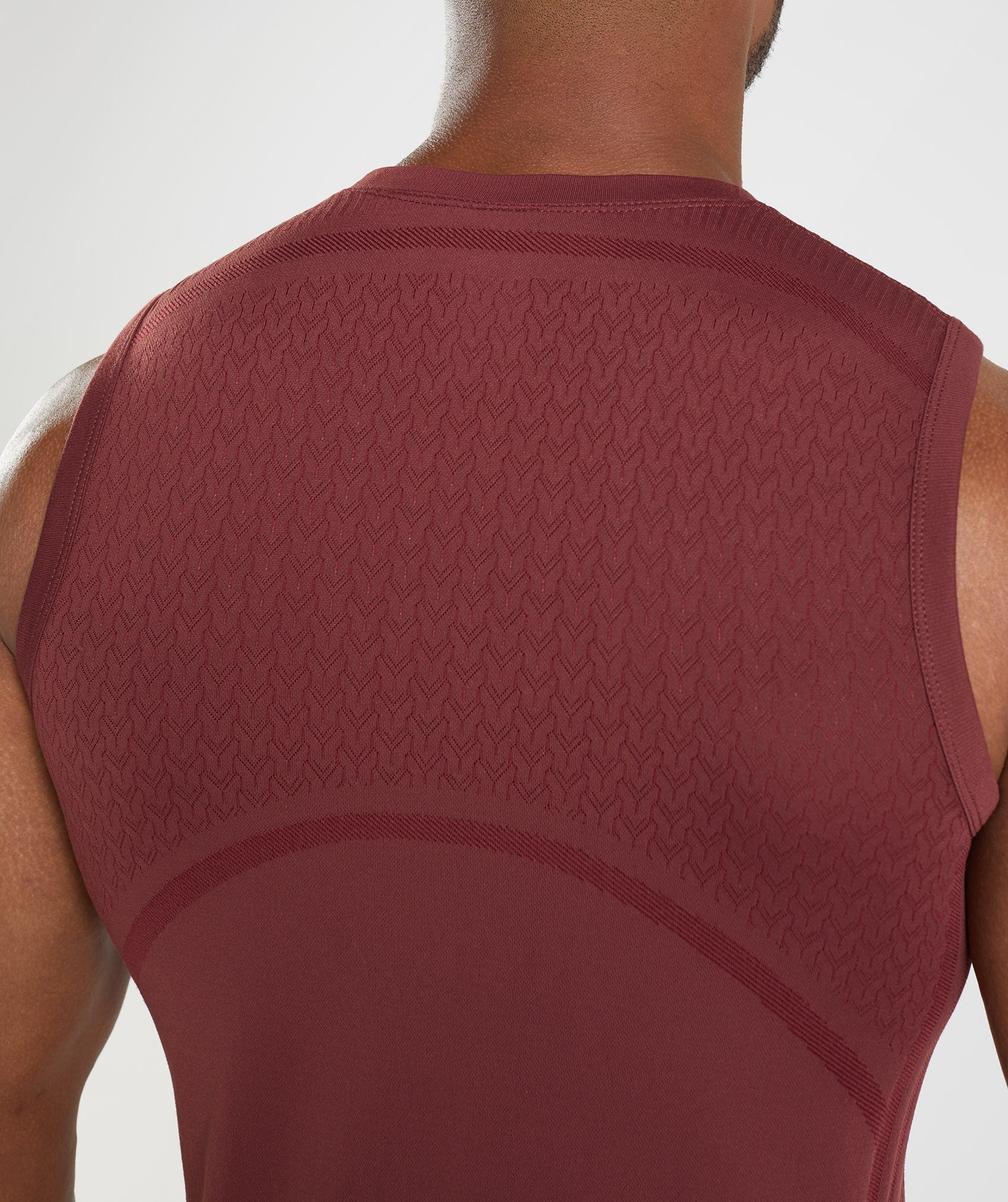 Brown Men's Gymshark 315 Seamless Tanks | XLWTEJ-249