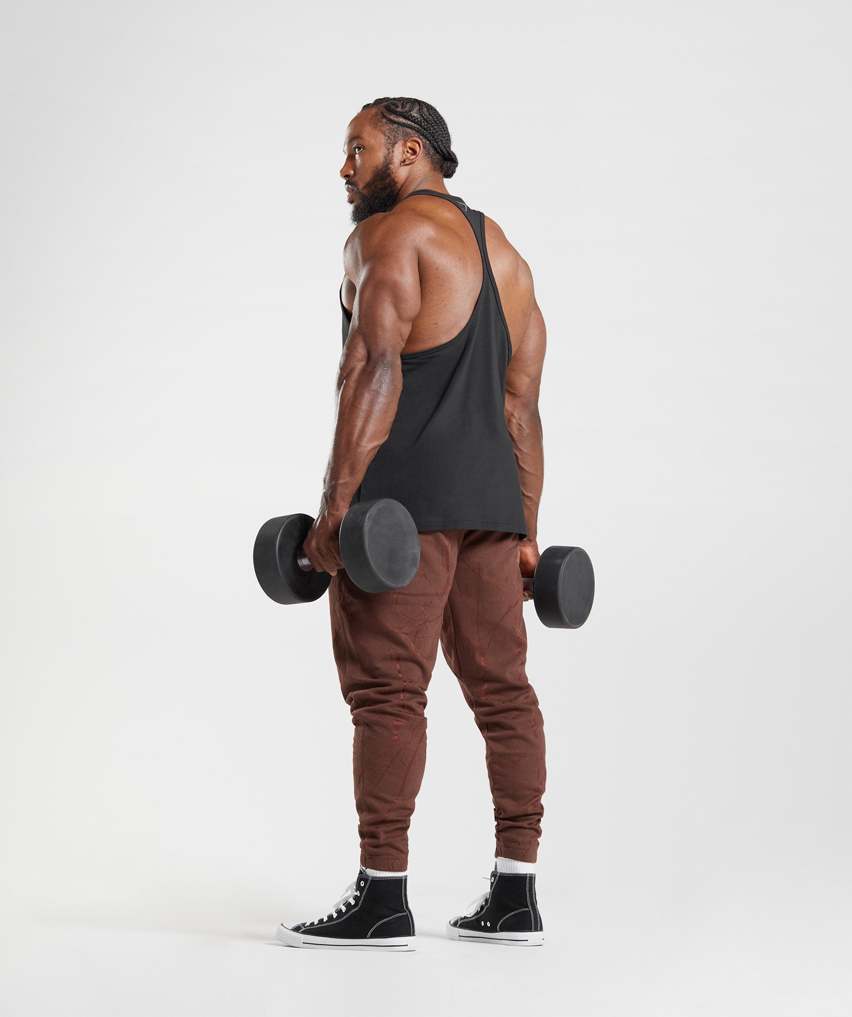 Brown Men's Gymshark Power Jogger | RMAOCV-024