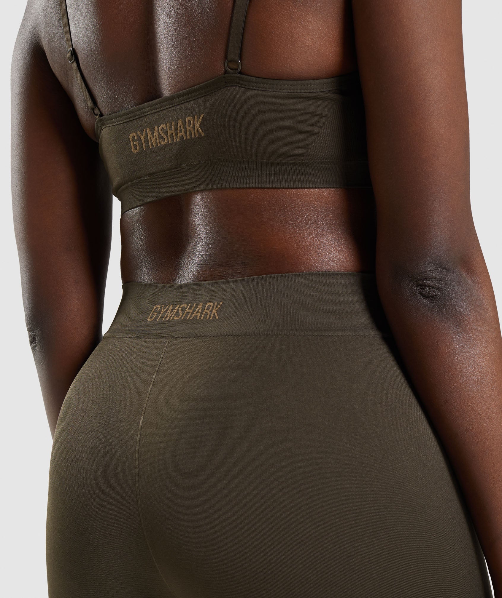 Brown Women's Gymshark Seamless Boxers Underwear | BNGLZX-875