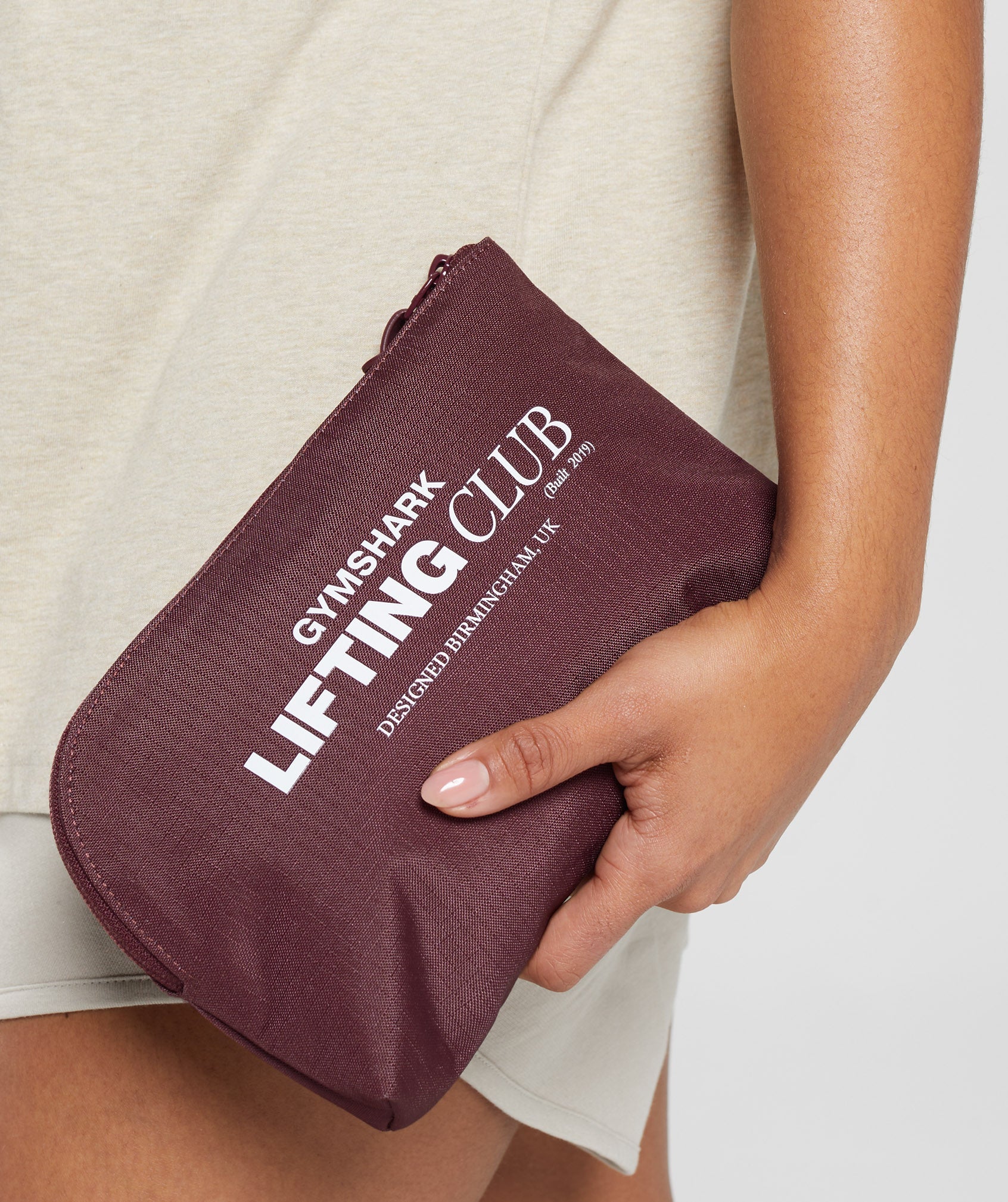 Brown Women's Gymshark Social Club Cosmetic Bags | ZOIFHG-702