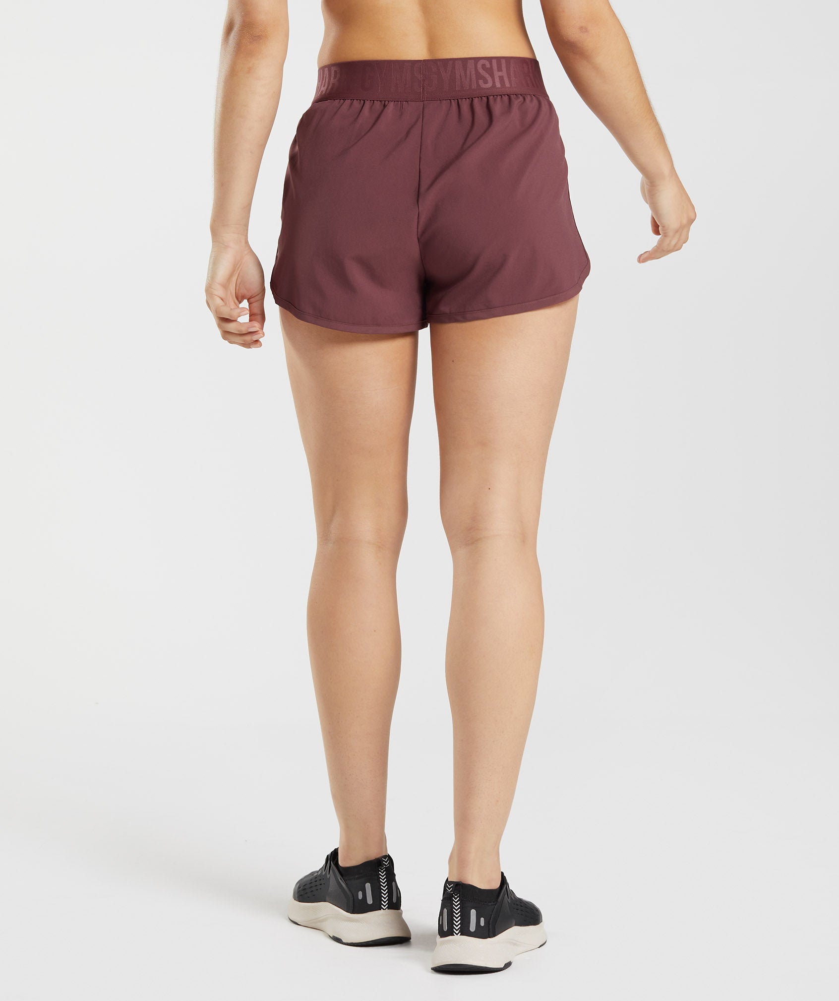 Brown Women's Gymshark Training Loose Fit Shorts | QBDMJR-824