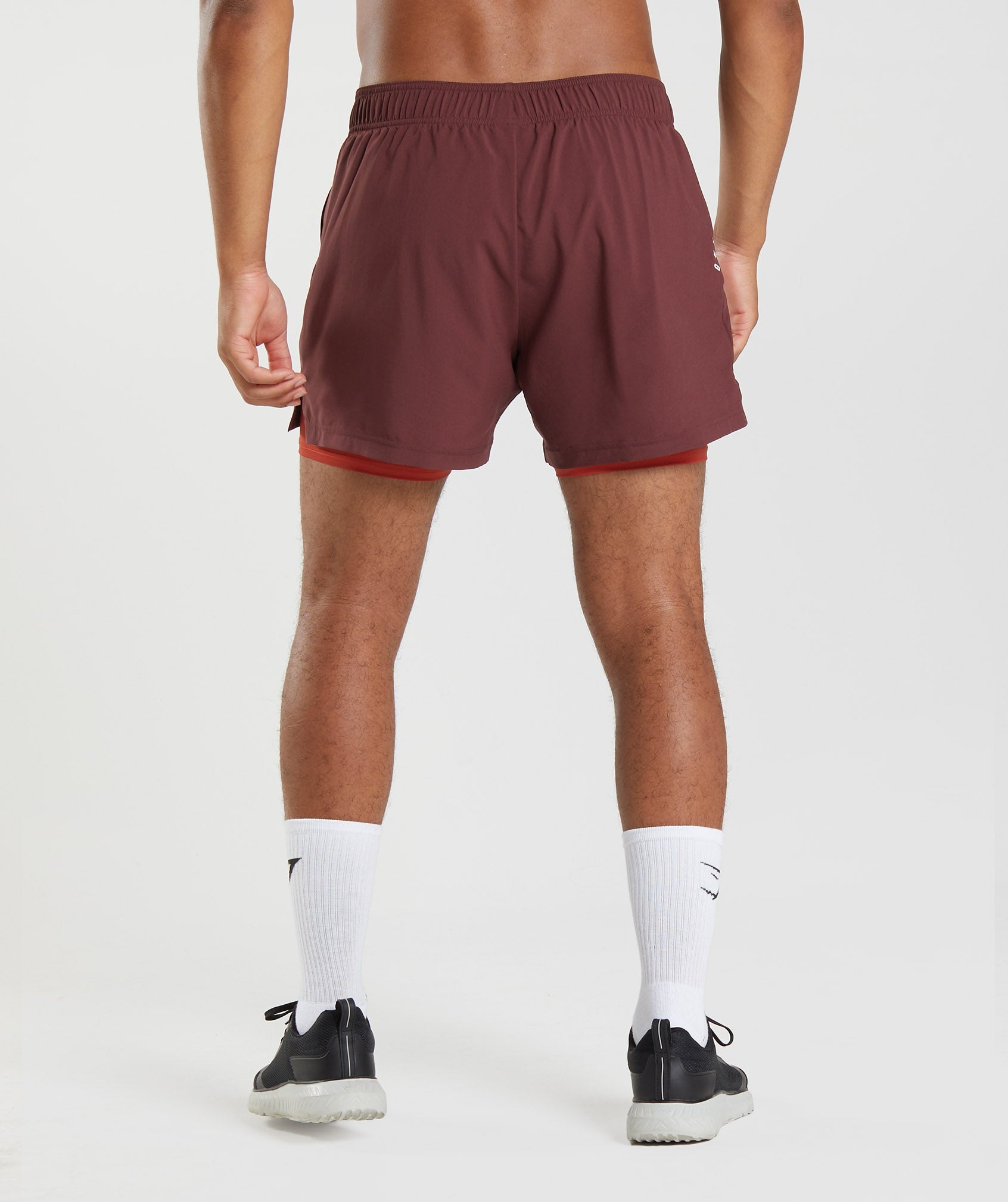 Burgundy Men's Gymshark Sport 5