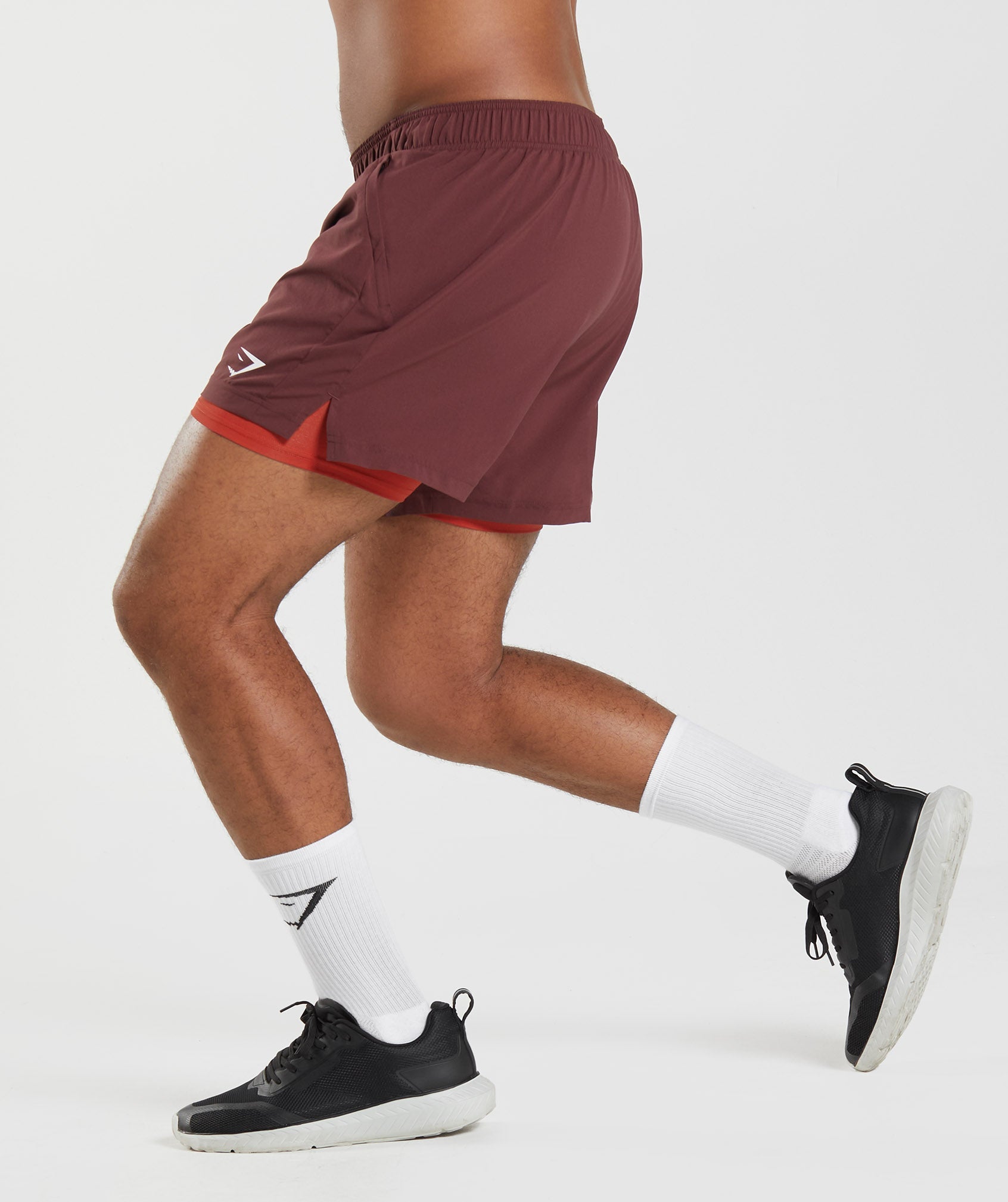 Burgundy Men's Gymshark Sport 5