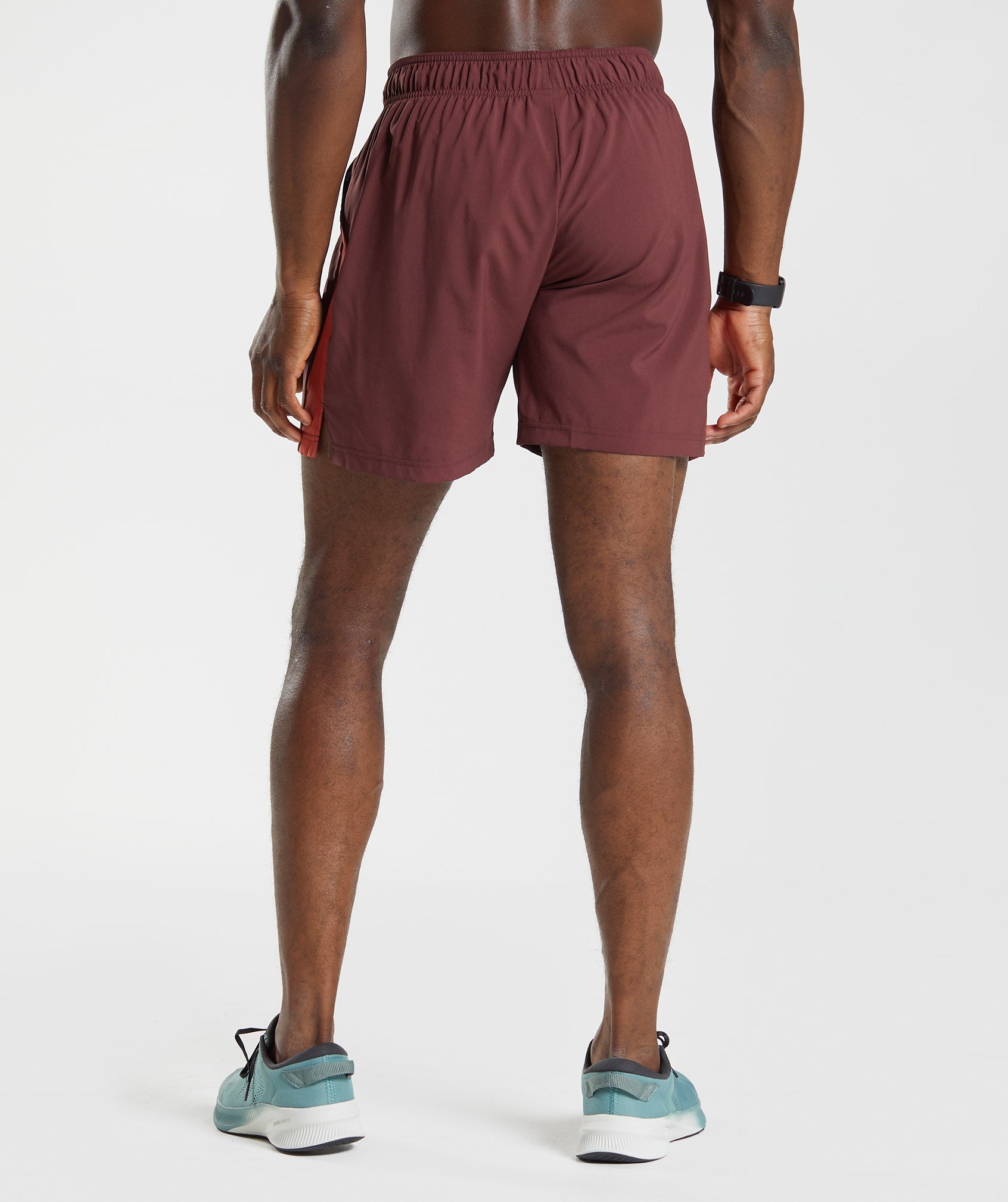 Burgundy Men's Gymshark Sport Shorts | HLORNE-926