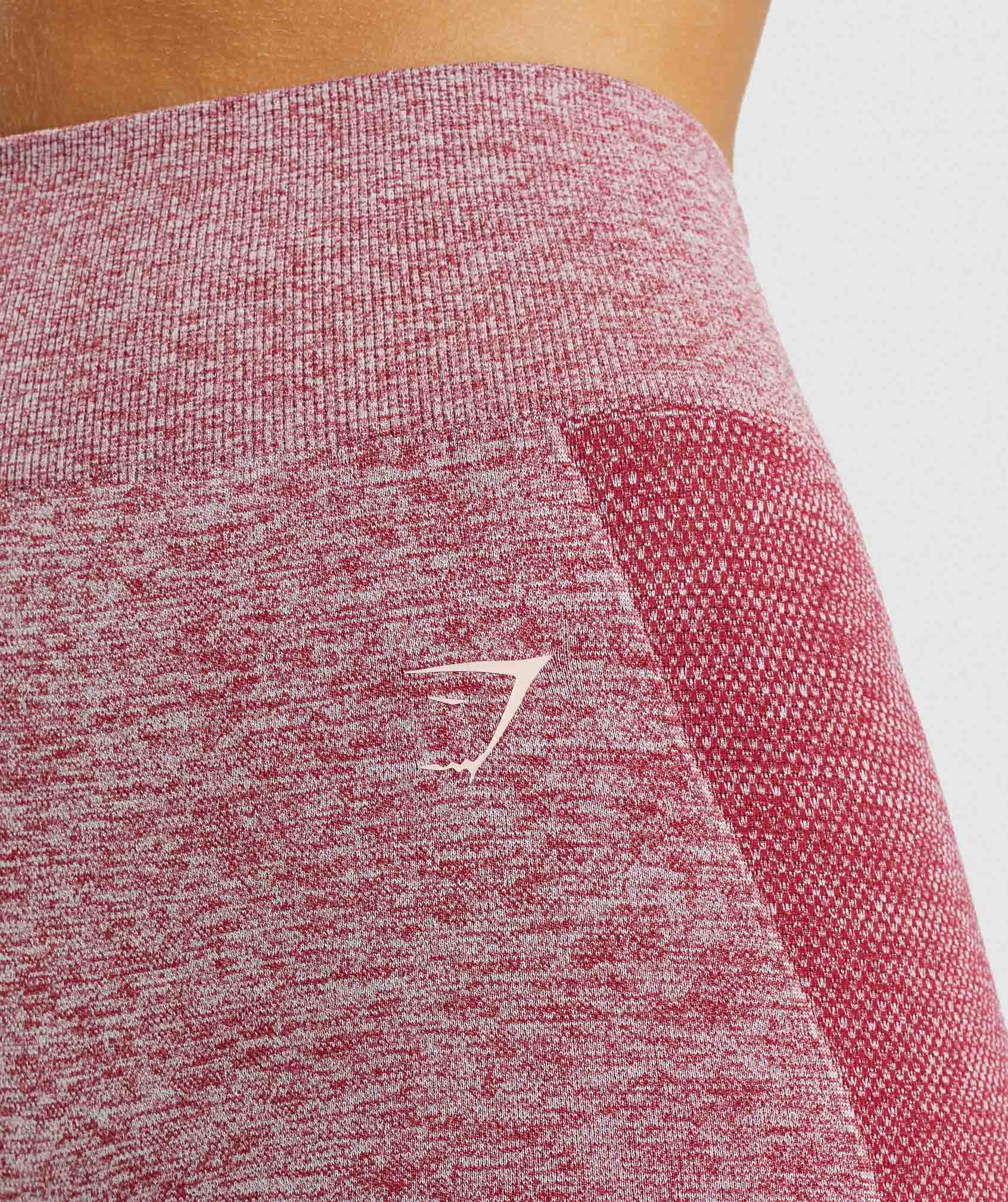 Burgundy Women's Gymshark Flex Cycling Shorts | NBHTAR-640