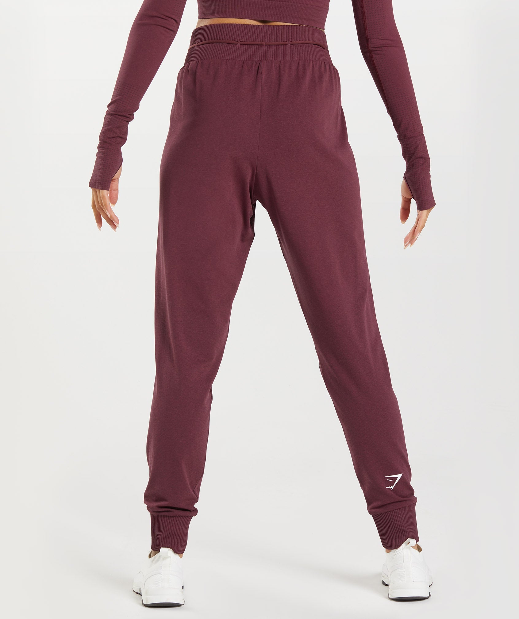 Burgundy Women's Gymshark Vital Seamless 2.0 Jogger | IRQWVC-327