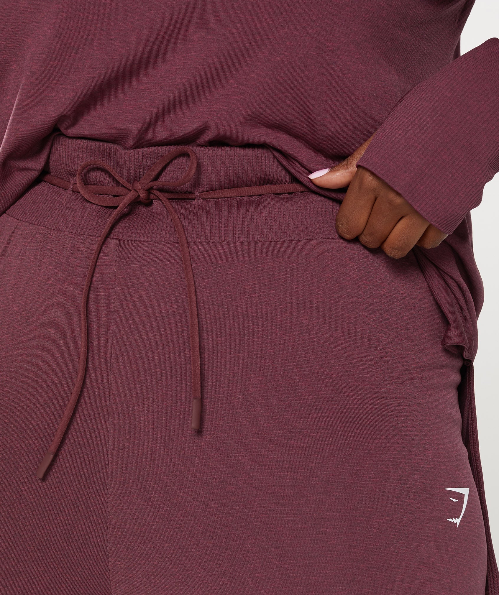 Burgundy Women's Gymshark Vital Seamless 2.0 Jogger | IRQWVC-327