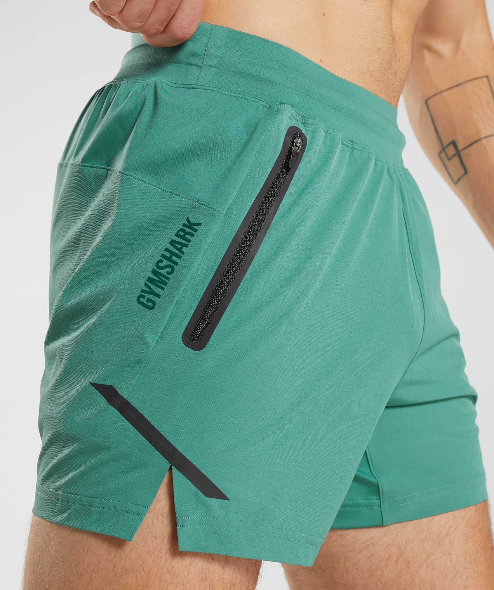 Green Men's Gymshark Apex 5