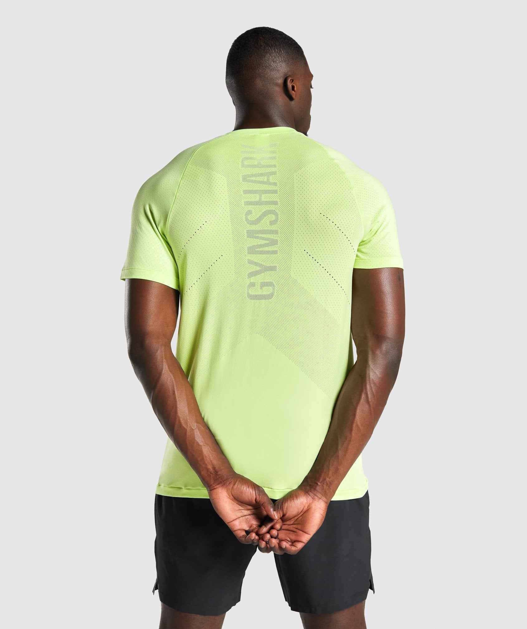 Green Men's Gymshark Apex Perform T Shirts | OLYEBZ-729