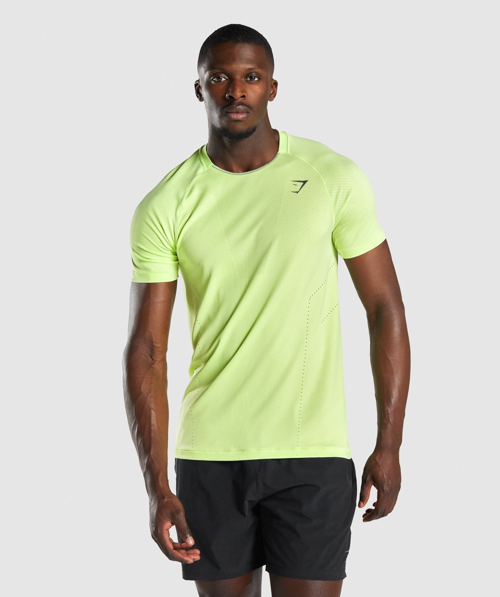 Green Men\'s Gymshark Apex Perform T Shirts | OLYEBZ-729