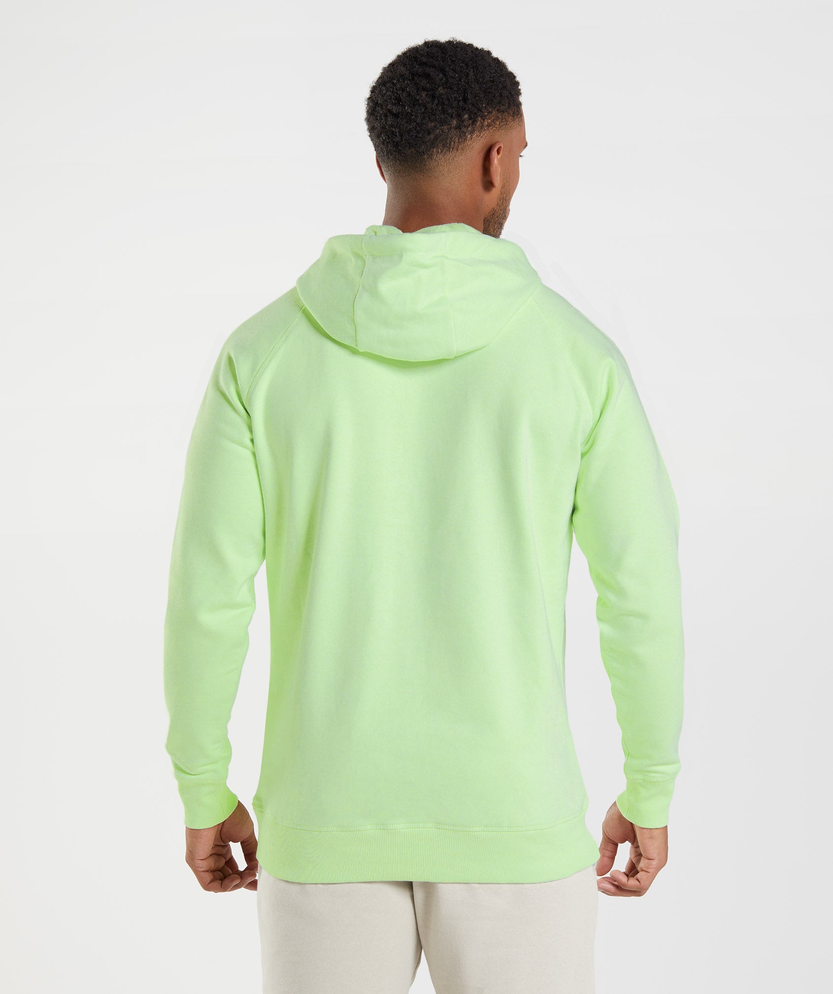 Green Men's Gymshark Crest Hoodie | ERHXPQ-254