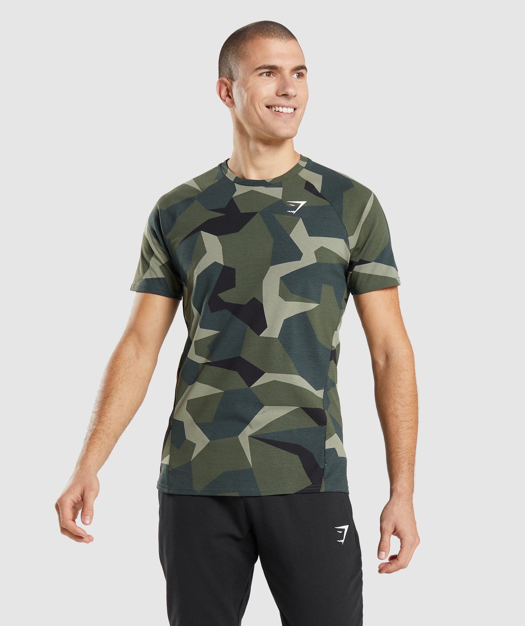 Green Men\'s Gymshark Critical T Shirts | KDBPAJ-740