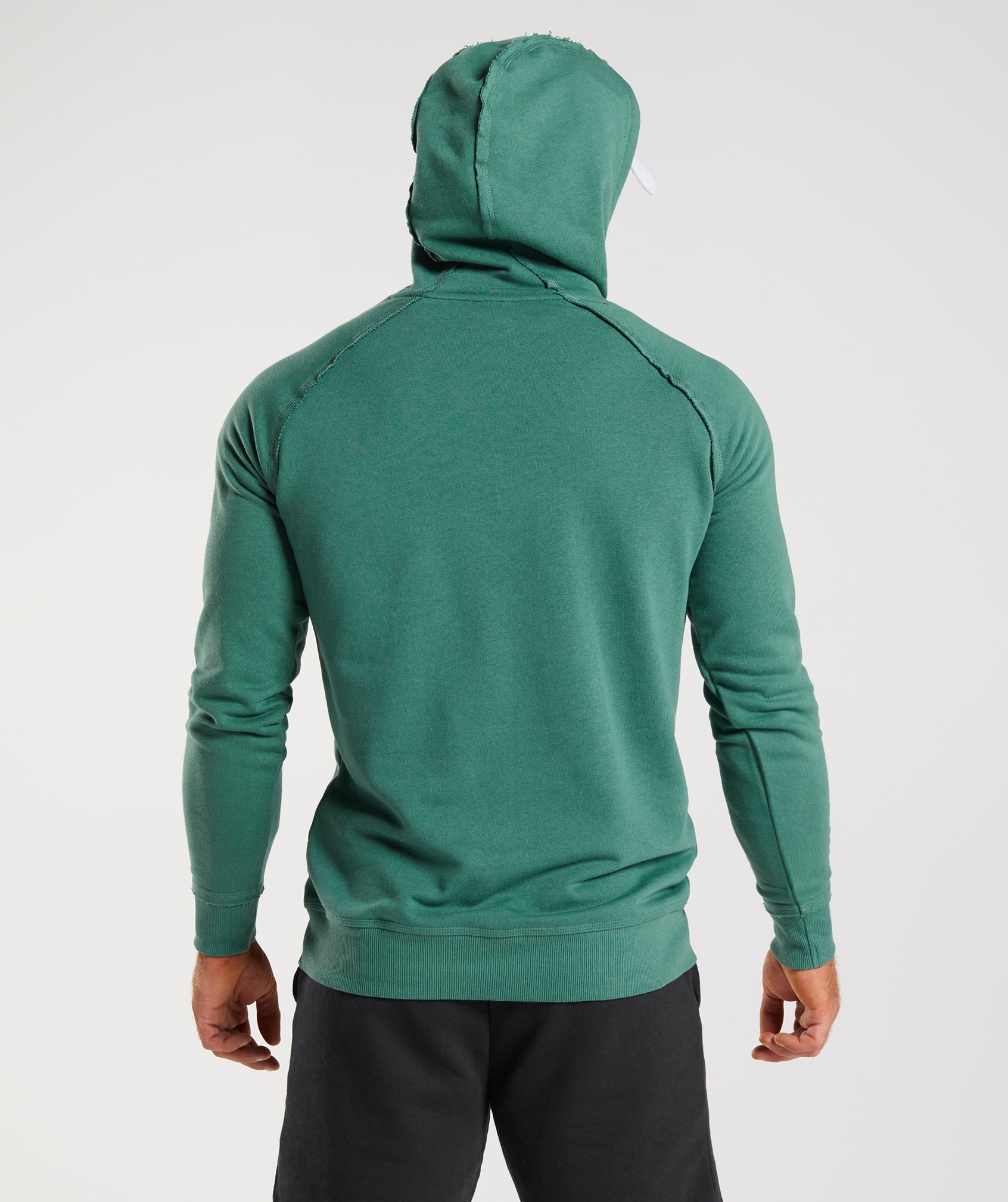 Green Men's Gymshark Legacy Hoodie | IALREF-062