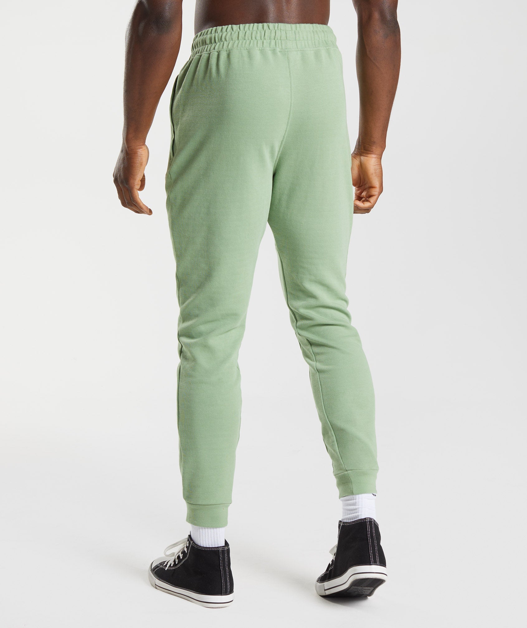 Green Men's Gymshark React Jogger | NSFVPT-132