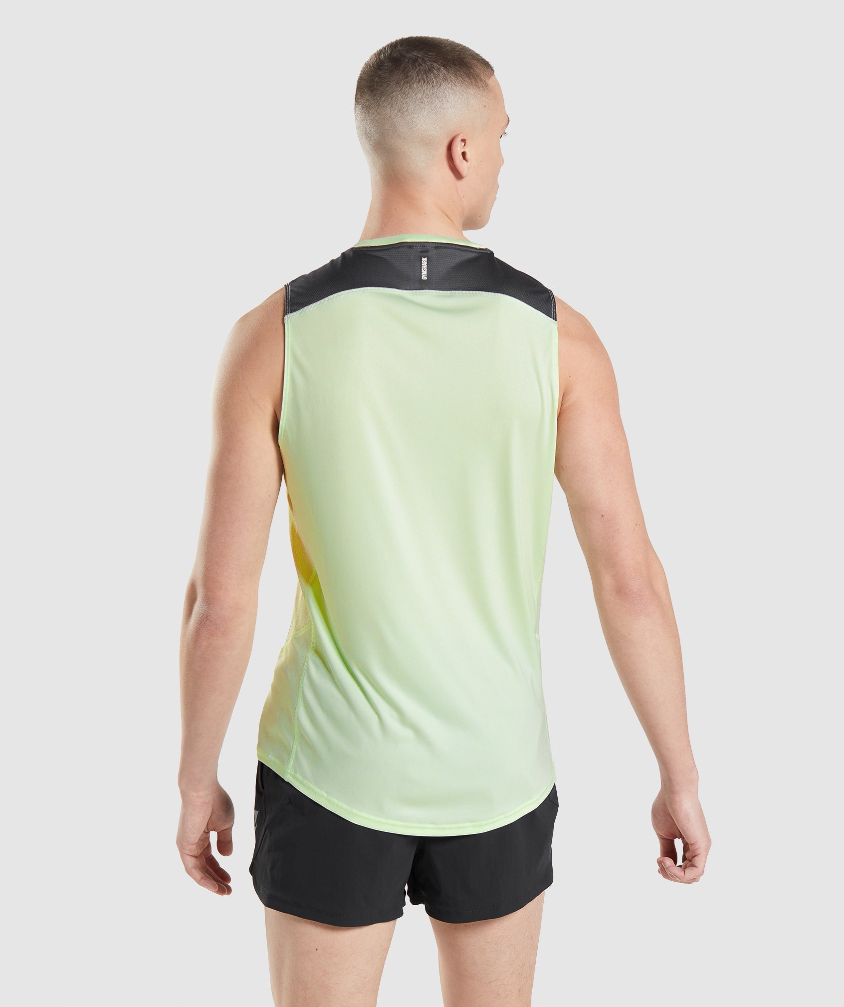 Green Men's Gymshark Speed Evolve Tanks | RZJKMB-392